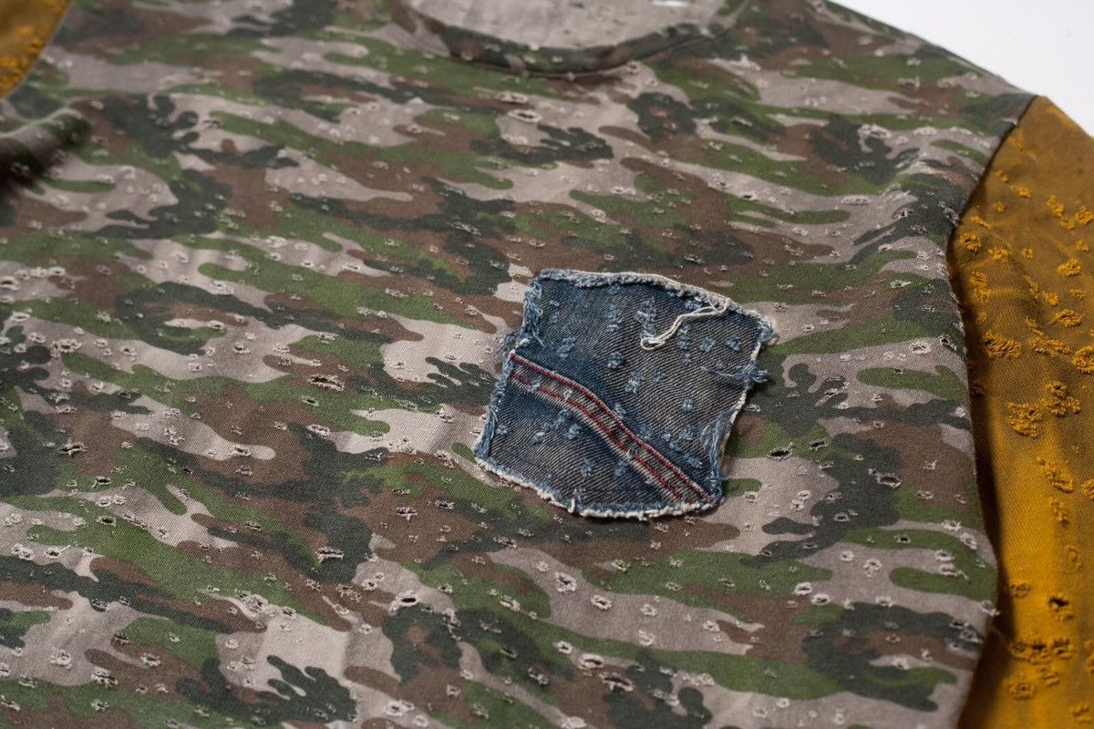 Japanese Brand adamus trashed long sleeve Size US M / EU 48-50 / 2 - 5 Thumbnail