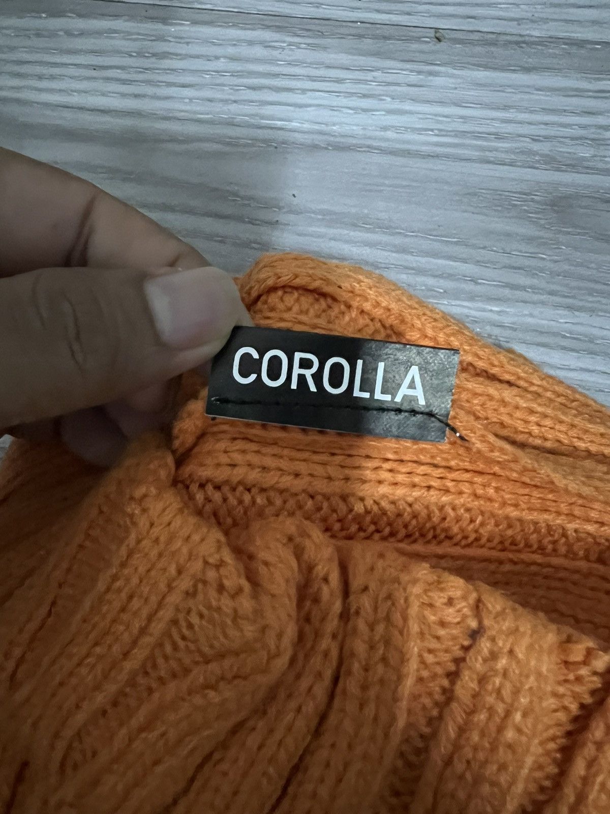 Vintage Vintage Corolla Racing Beanie Hat Size ONE SIZE - 6 Thumbnail