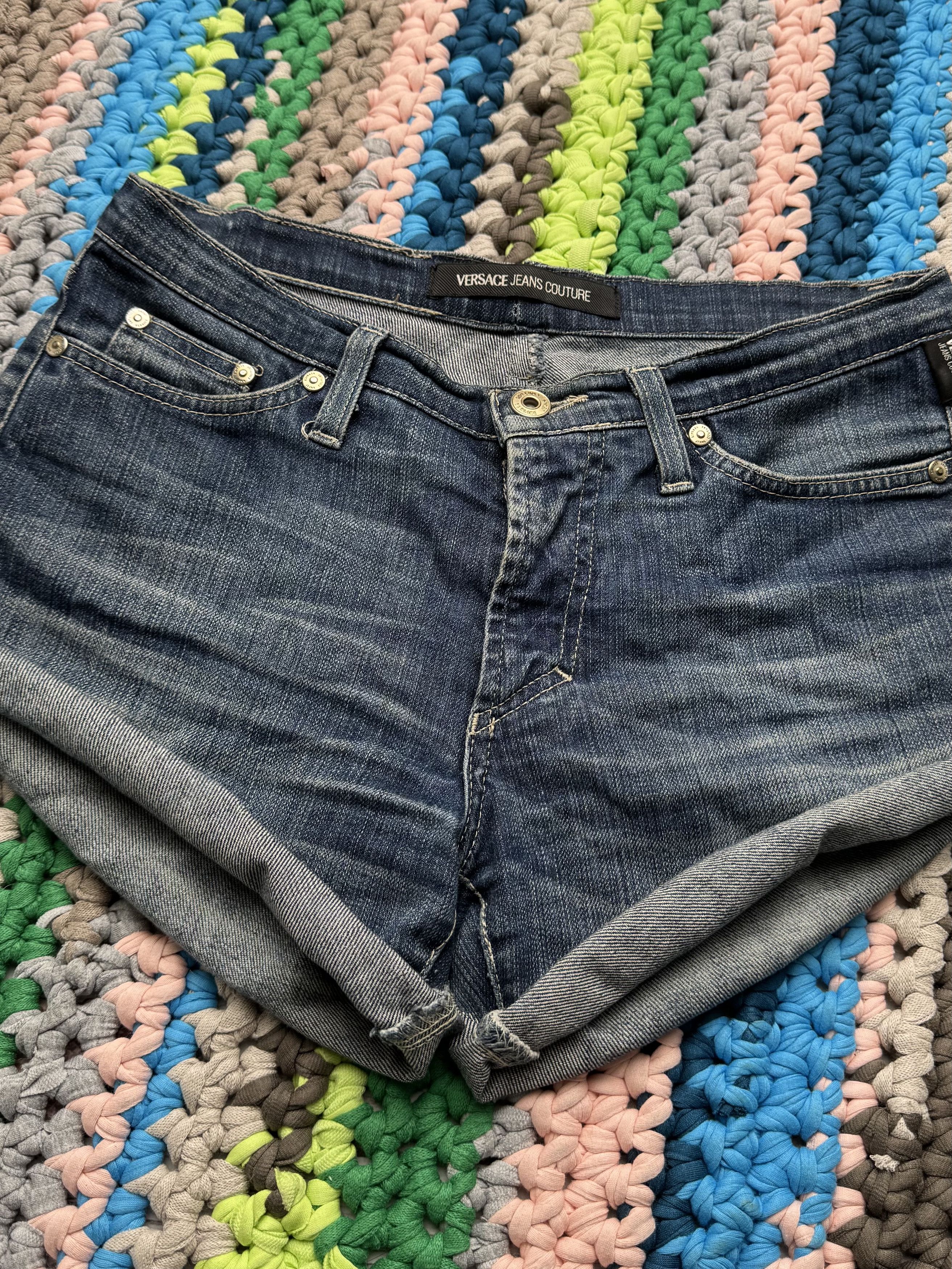 Versace Jeans Couture Versace Jeans Couture Vintage Mini Shorts (D10) Size 27" / US 4 / IT 40 - 2 Thumbnail