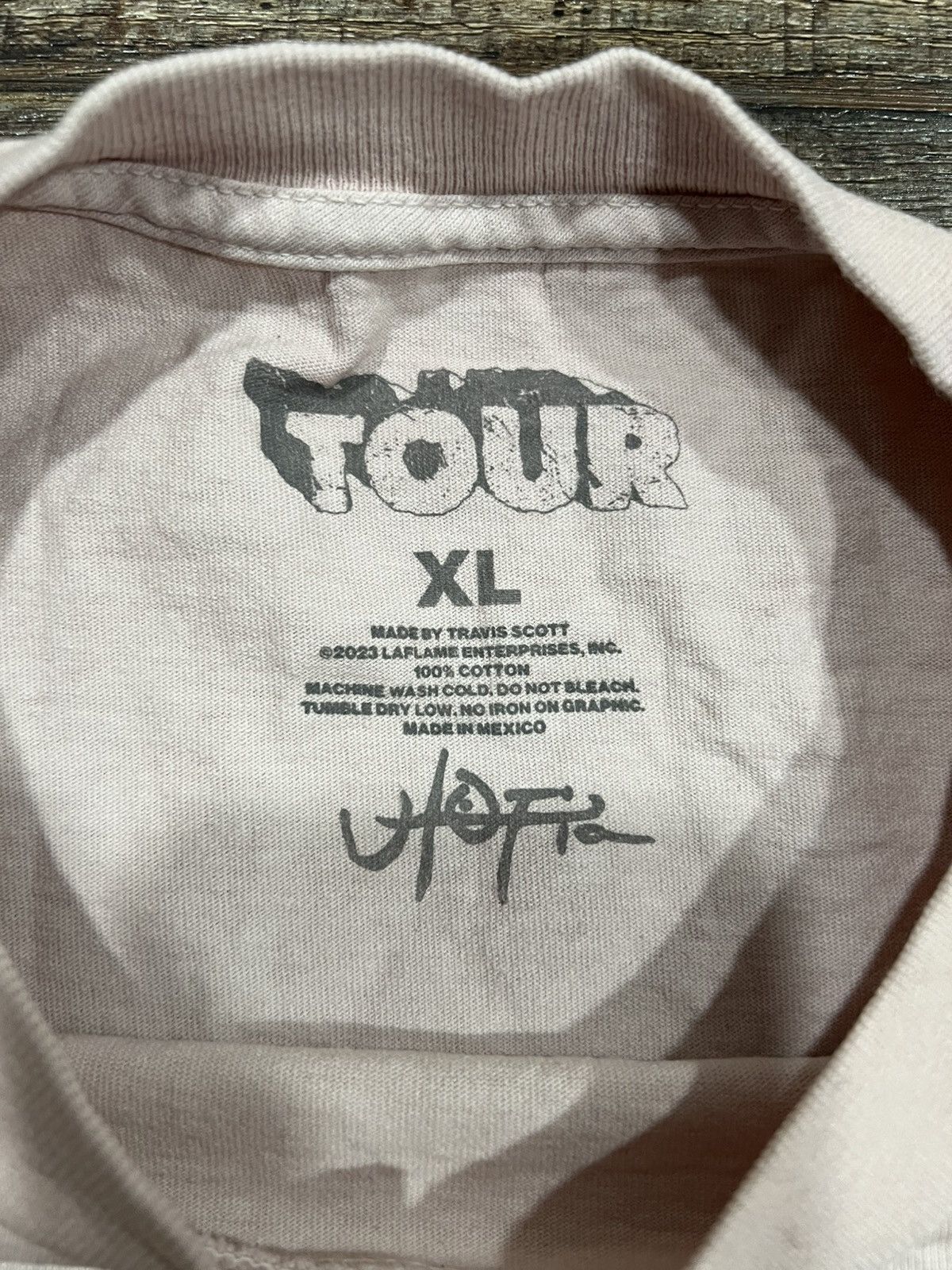 Travis Scott Travis Scott Utopia Circus Maximus Tour Star Tee Pink XL Size US XL / EU 56 / 4 - 3 Thumbnail