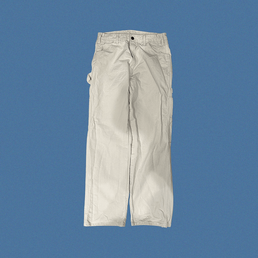 Dickies Cream Dickies Carpenter Pants Size US 32 / EU 48 - 1 Thumbnail