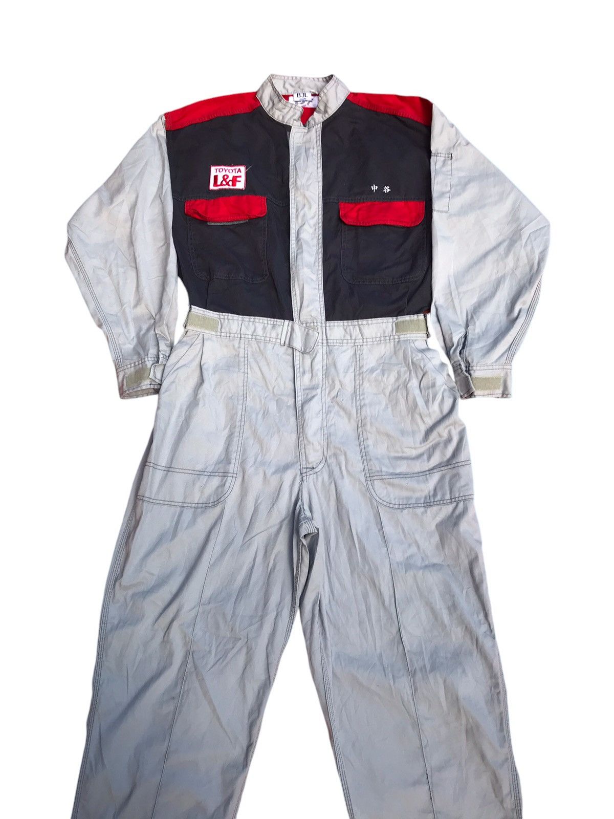 Formula 1 VINTAGE TOYOTA L&T COVERALL JACKET Size US M / EU 48-50 / 2 - 9 Thumbnail