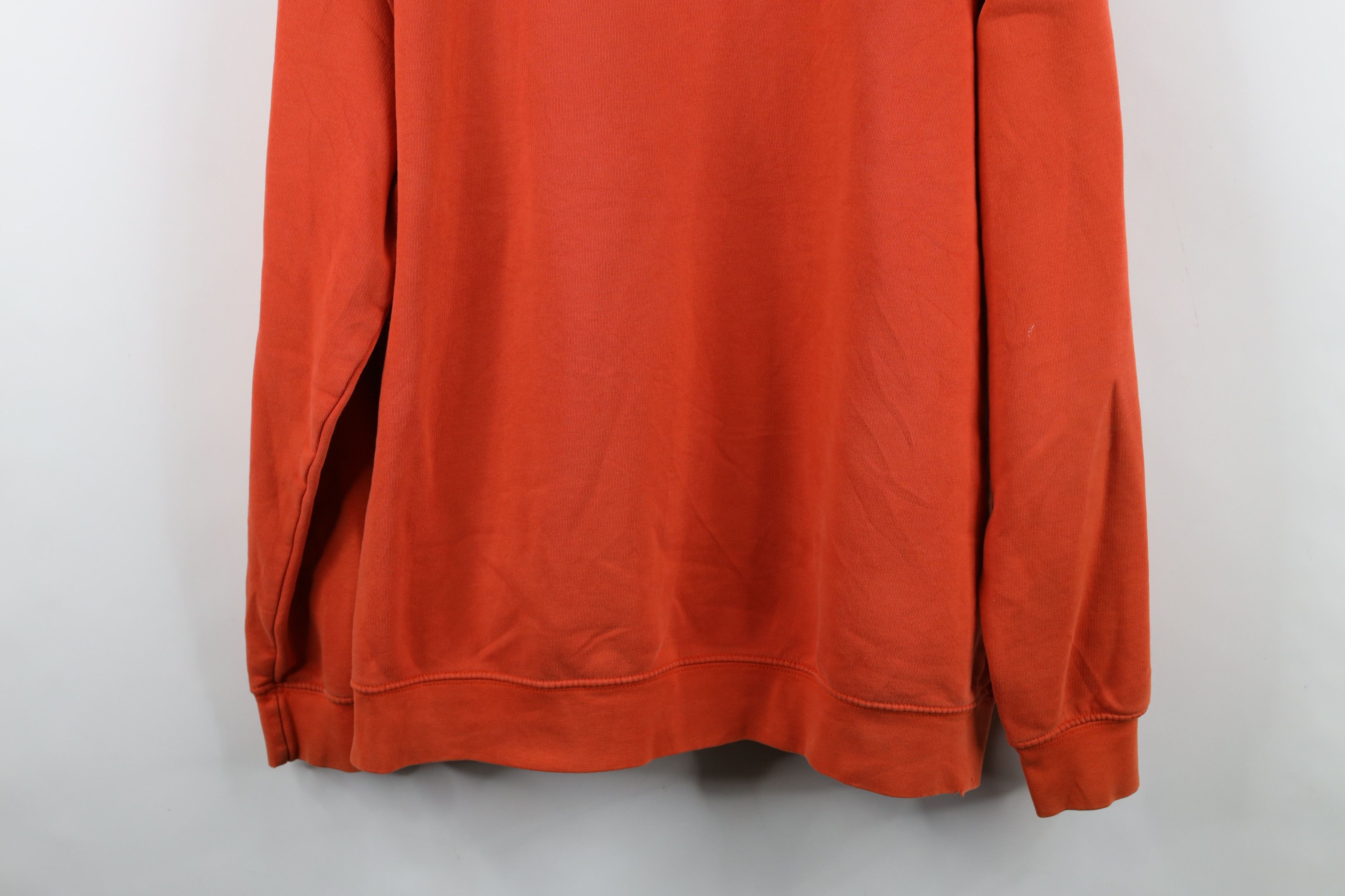 Nike Vintage Nike Scott Mini Swoosh Hoodie Sweatshirt Orange Size US XL / EU 56 / 4 - 15 Thumbnail