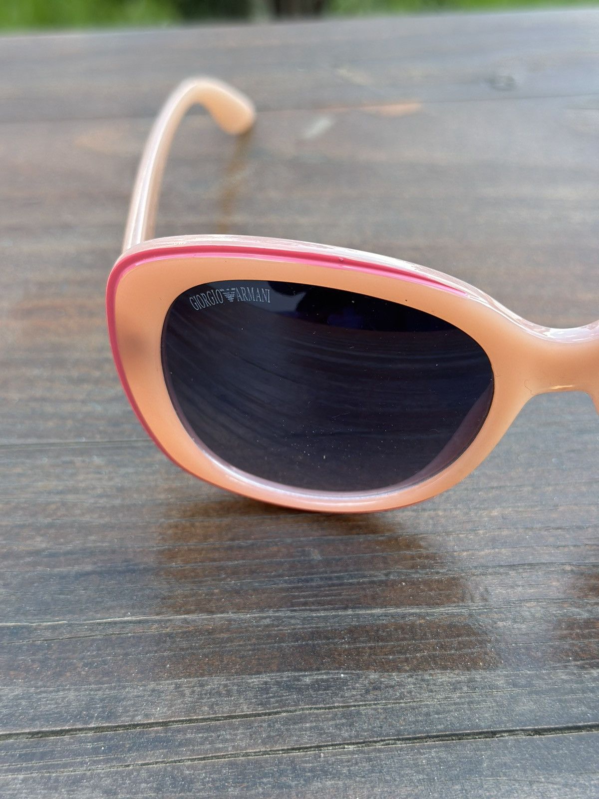 Giorgio Armani × Vintage 🩸RARE🩸Vintage Giorgio Armani sunglasses Size ONE SIZE - 2 Thumbnail