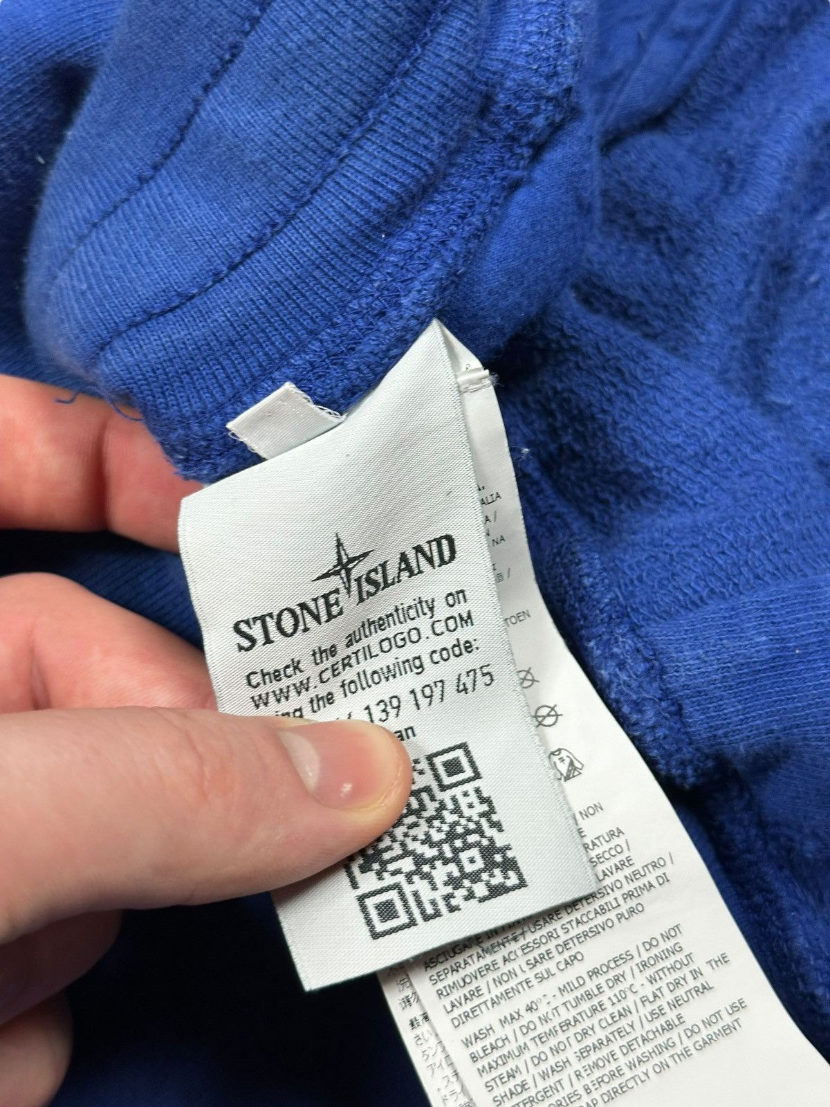 Stone Island Stone Island navy blue shorts Size US 36 / EU 52 - 6 Thumbnail