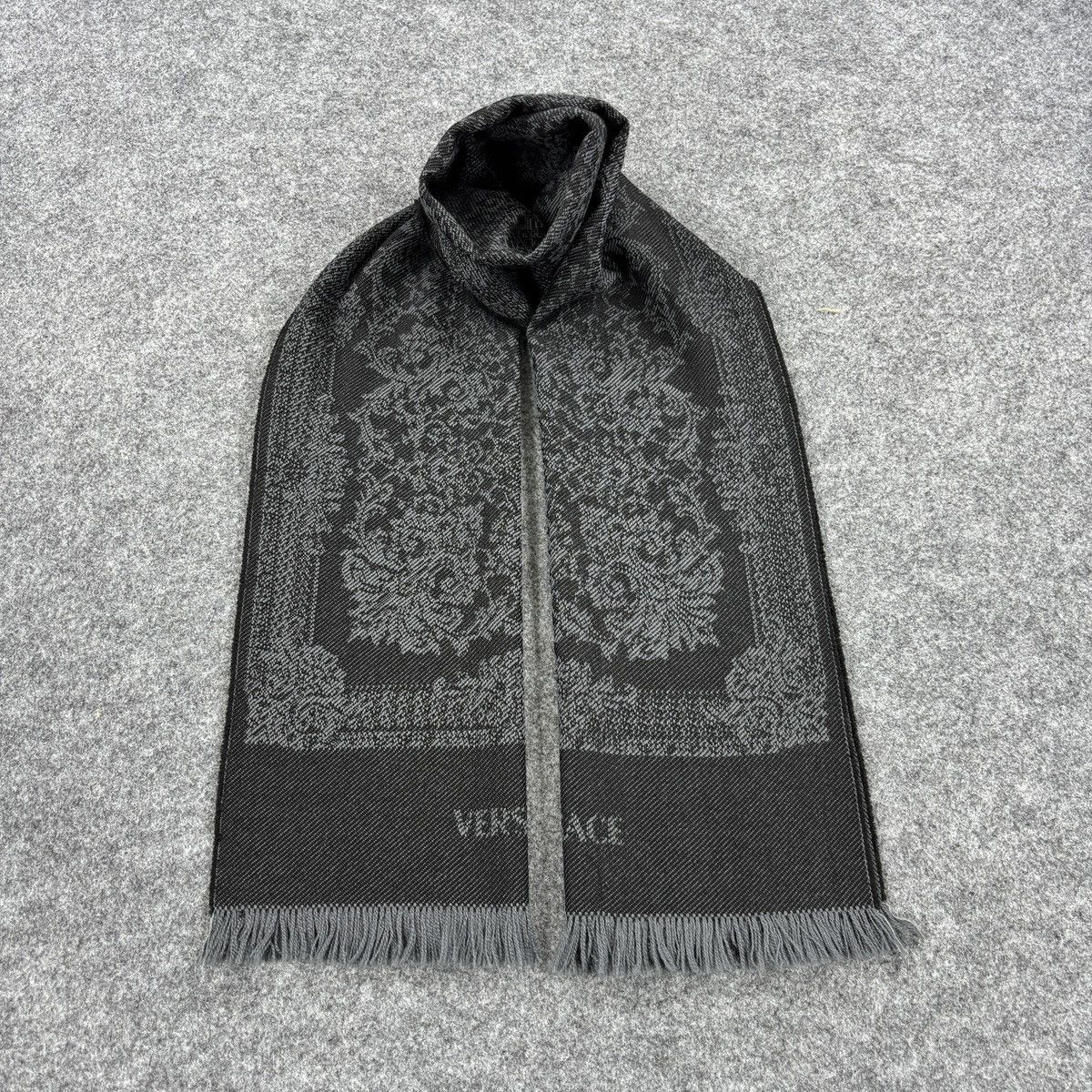 Versace × Vintage Versace Scarf # D789 # Muffler # Neckwear Size ONE SIZE - 1 Thumbnail