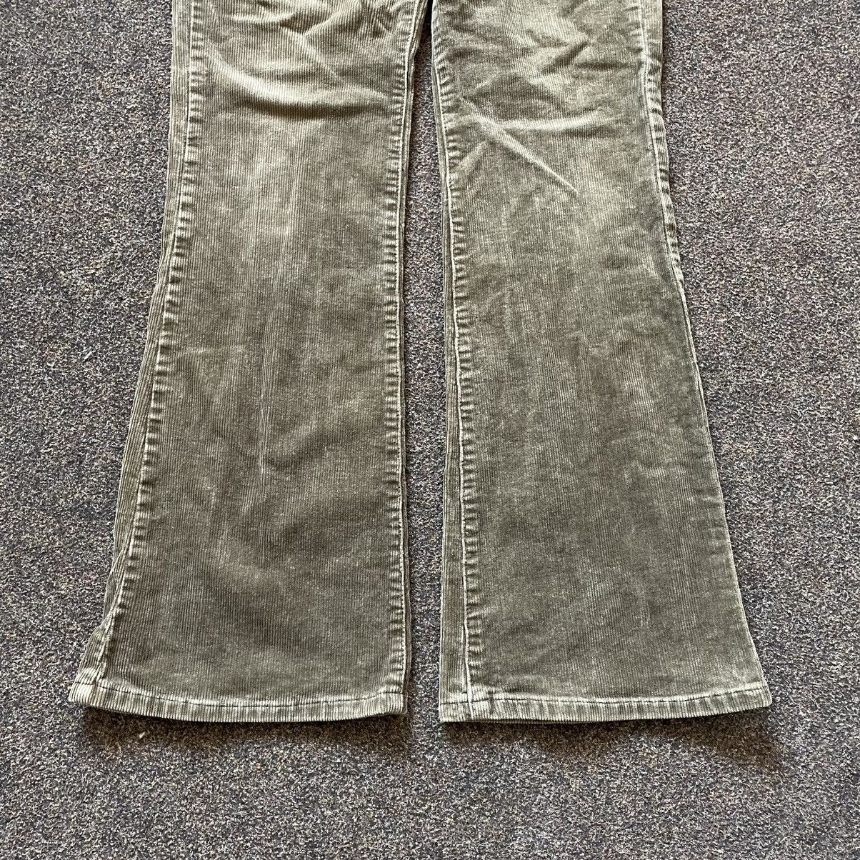 Vintage Vintage Y2K Baggy Wide Leg Cargo Pants Grunge Skater Logo 33 Size 33" - 2 Thumbnail