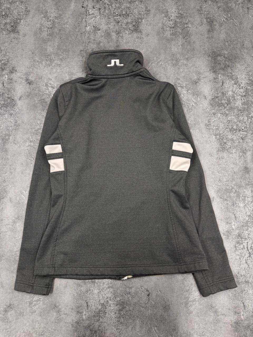 J.Lindeberg J Lindeberg Women Grey Zip Jacket Sport Full Zip Sweatshirt Size M / US 6-8 / IT 42-44 - 8 Thumbnail