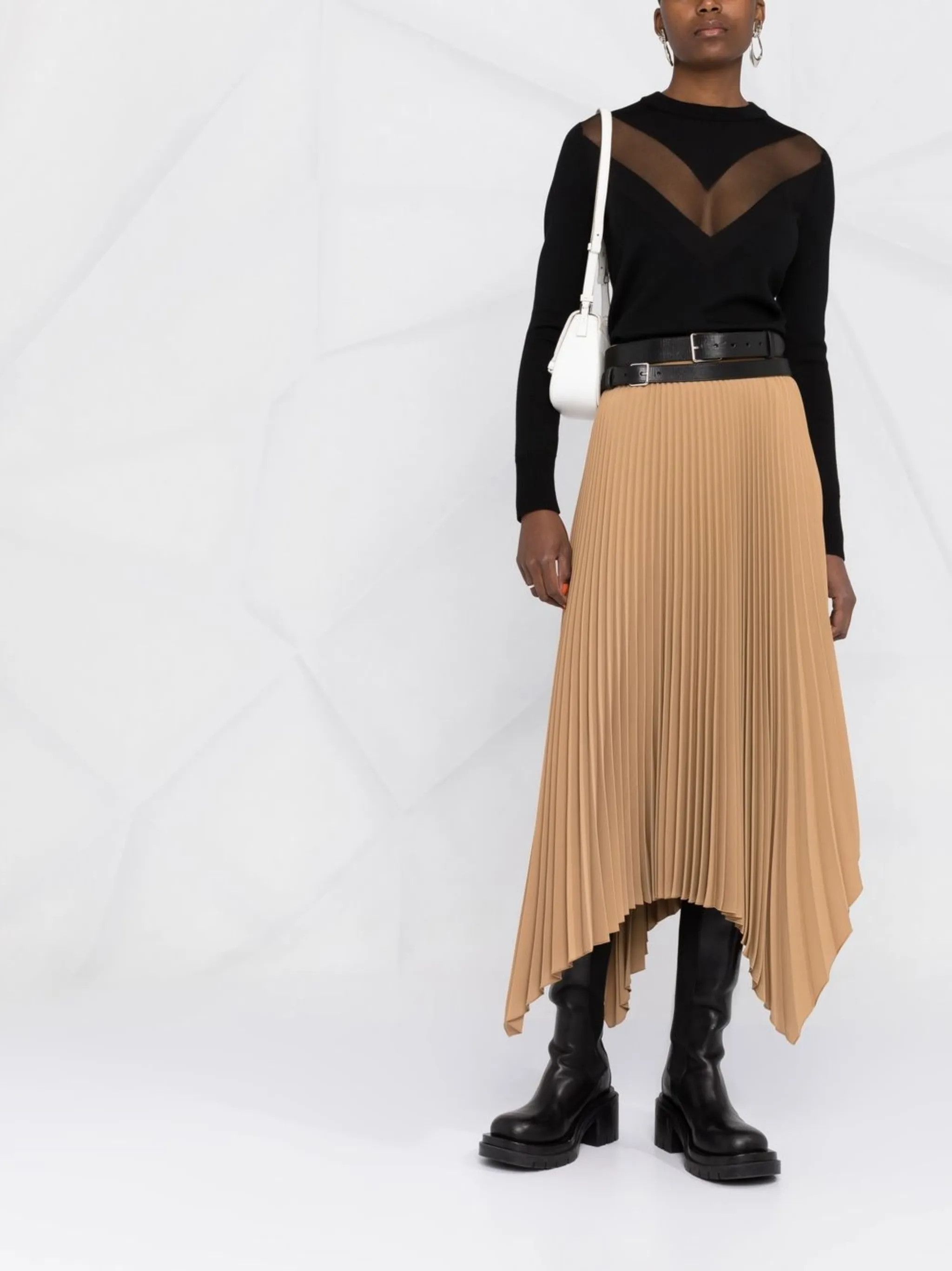 Alexander McQueen o1y0325 Sweater in Black Size M / US 6-8 / IT 42-44 - 2 Thumbnail