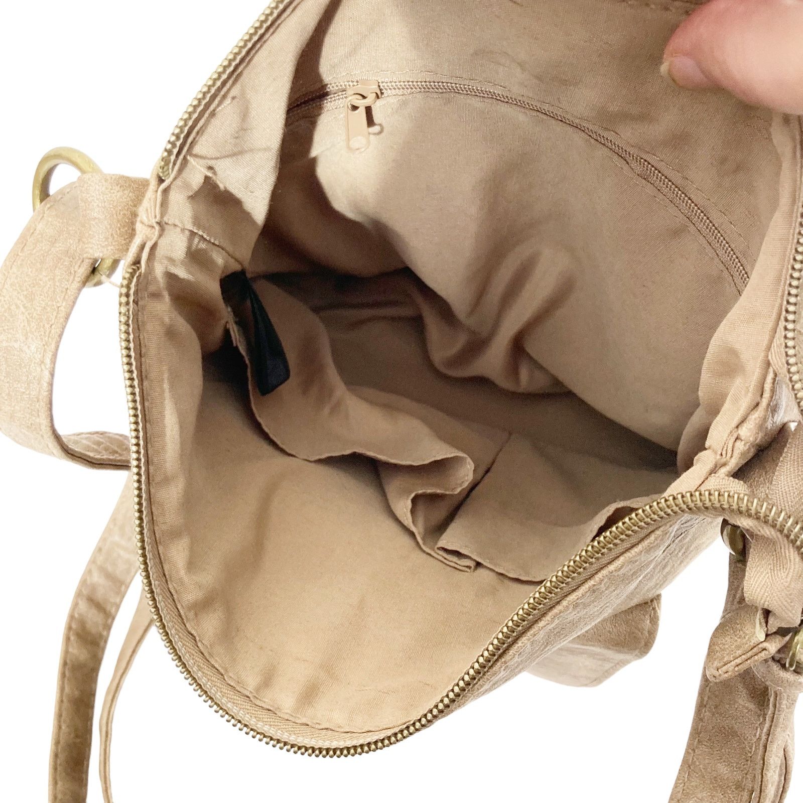 Other Stone Mountain Tan Faux Leather Crossbody Bag Size ONE SIZE - 6 Thumbnail