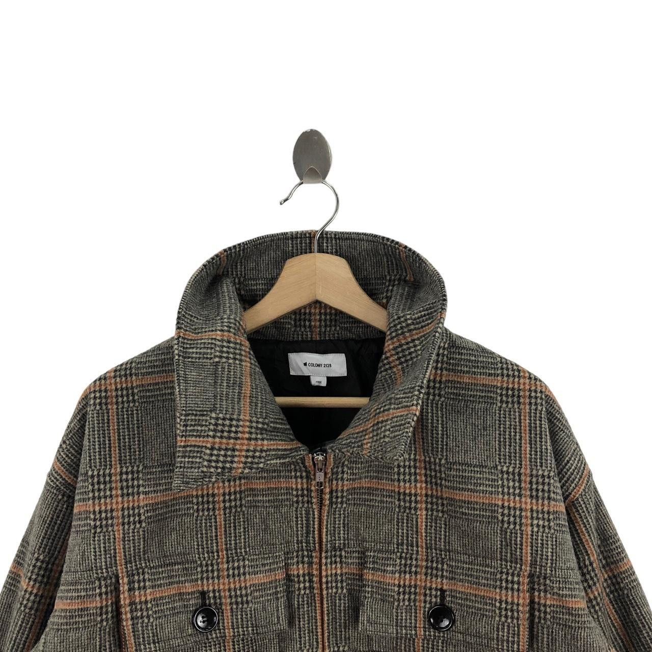 Other COLONY 2138 JAPAN Designer Houndstooth Coat Jacket Size M / US 6-8 / IT 42-44 - 4 Thumbnail