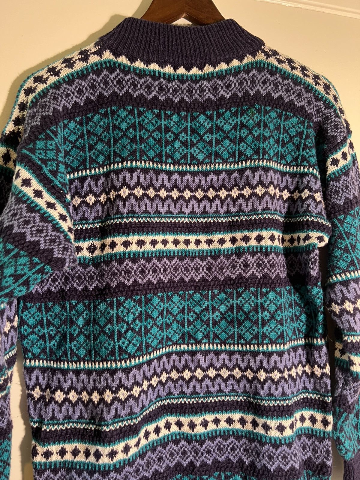 Vintage 90’s 2000’s Y2K Vintage Extra Retro Multi Pattern Sweater Size US S / EU 44-46 / 1 - 7 Thumbnail