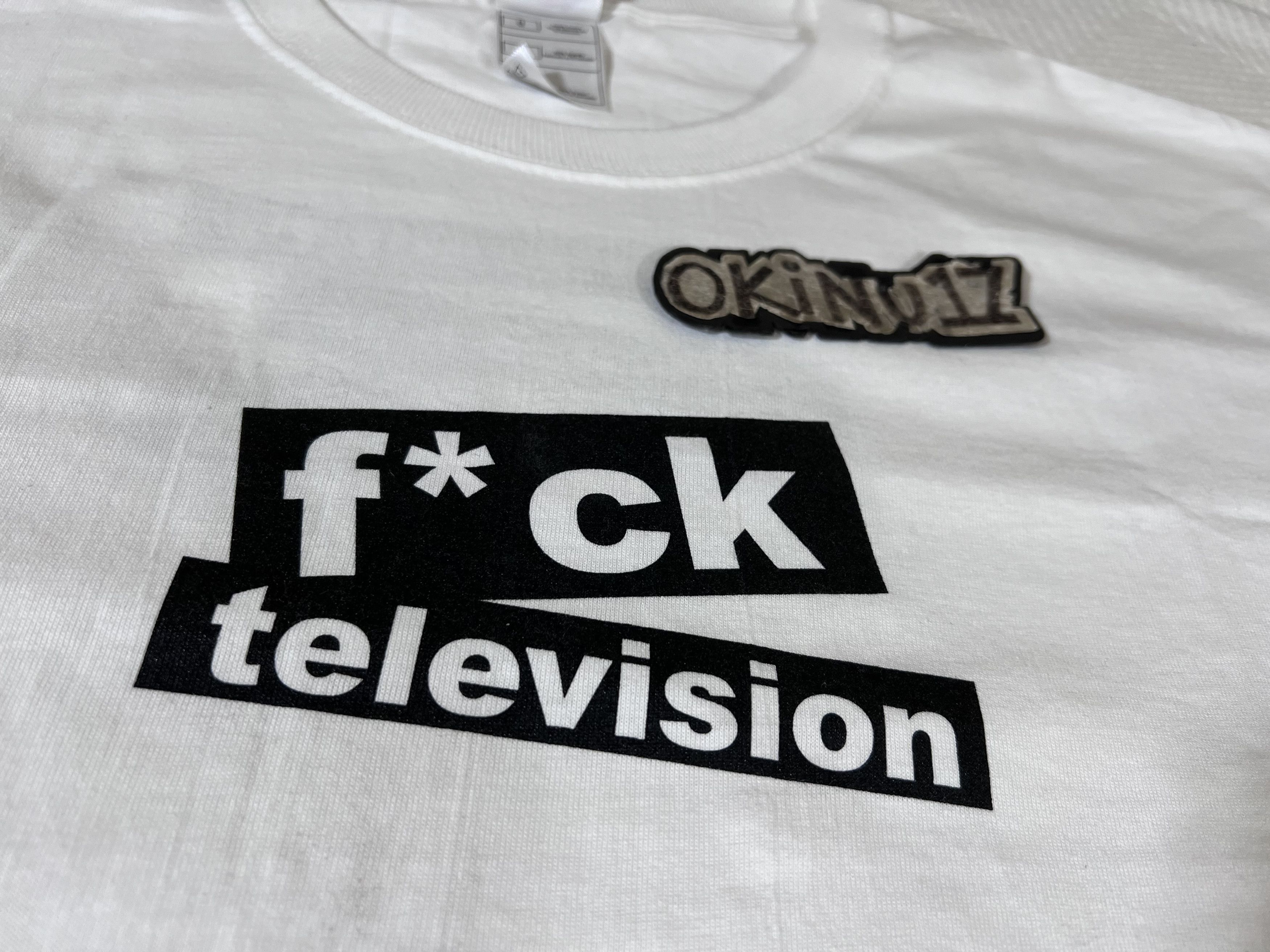 Fruit Of The Loom Vtg. 2000s ManiaTV.com F*ck Television Size US L / EU 52-54 / 3 - 1 Thumbnail