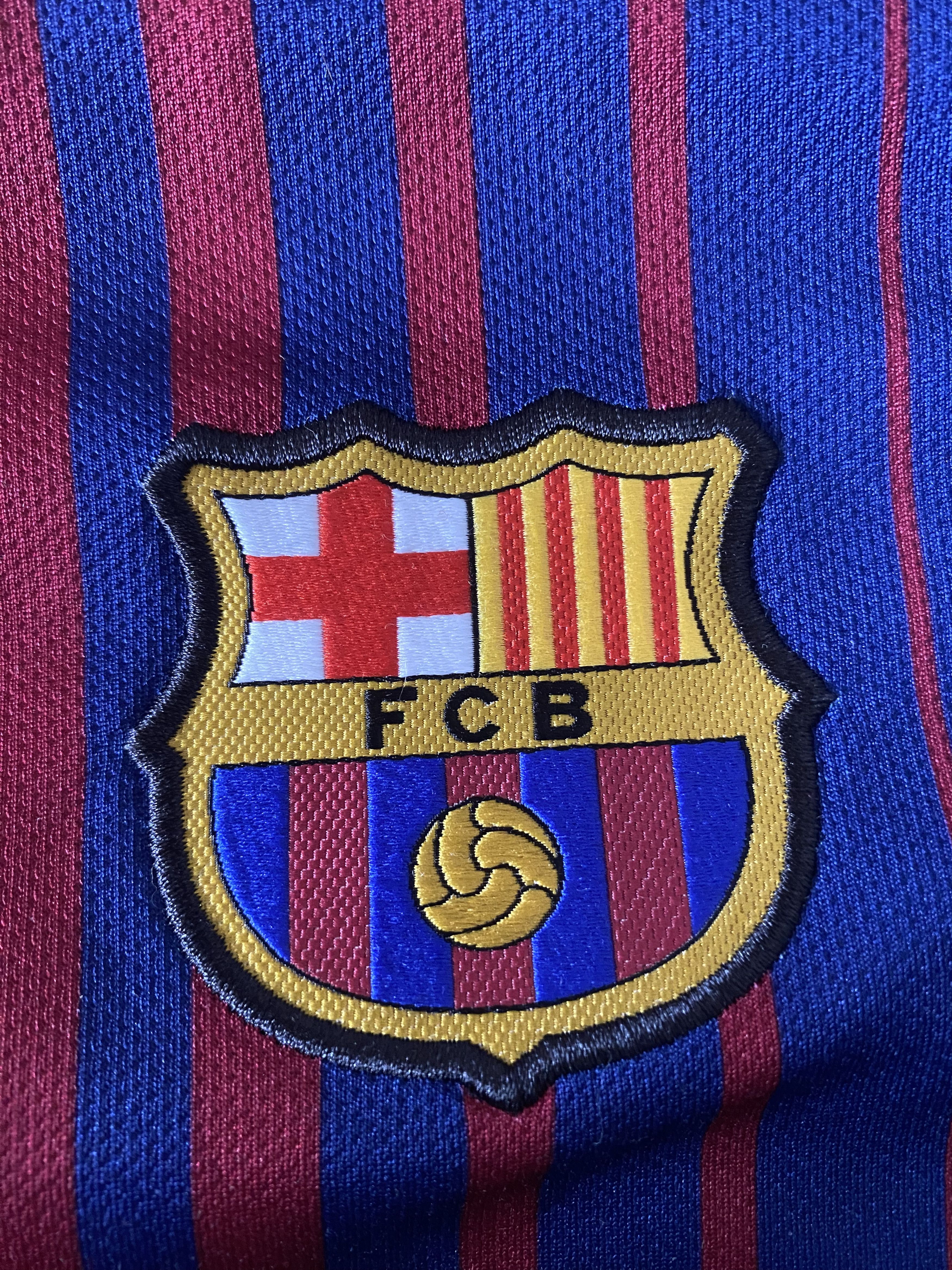 Nike FC BARCELONA #11 MAGNUS 2017 - 2018 Nike 137 - 147 - UNIQUE Size US XXS / EU 40 - 6 Thumbnail