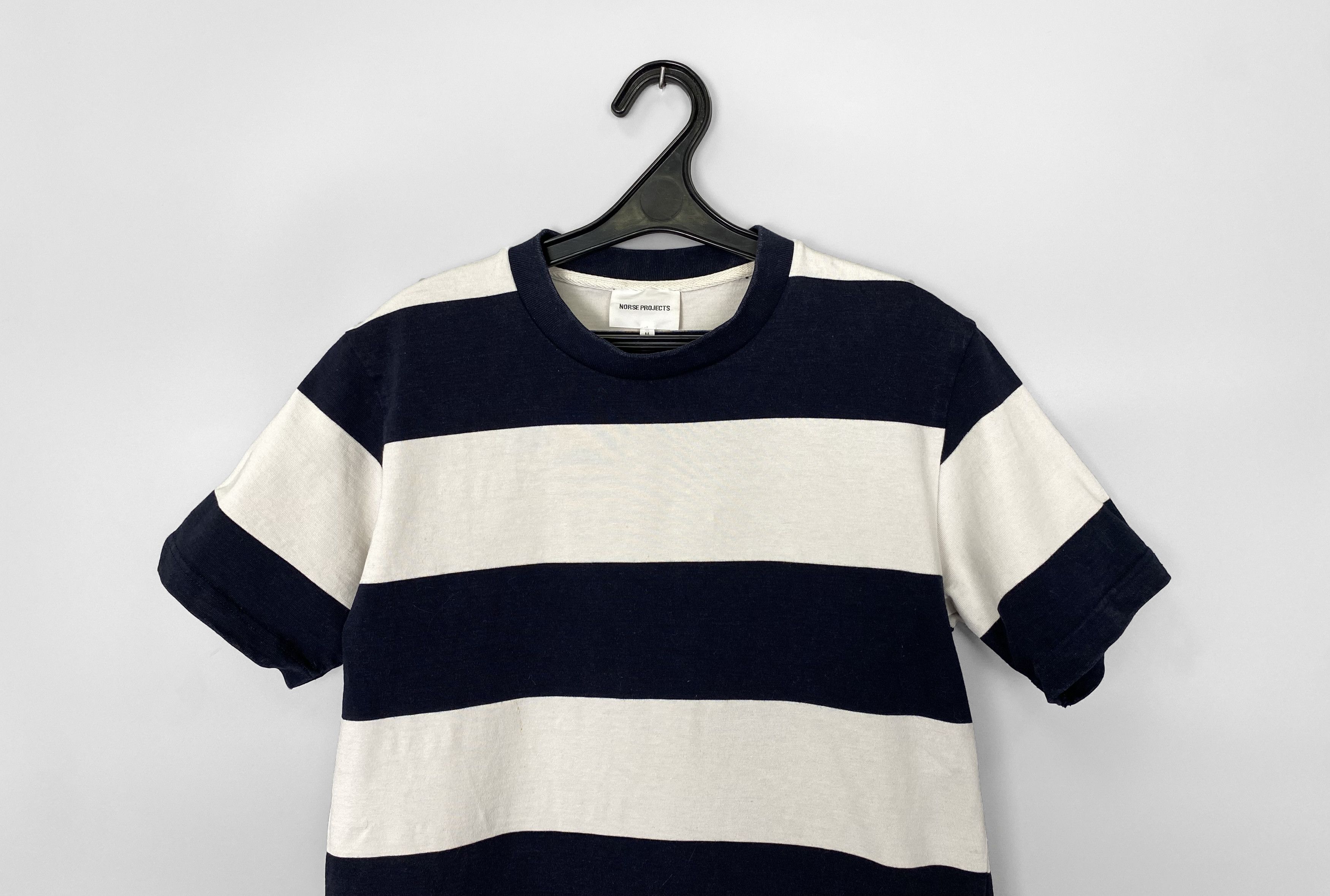 Norse Projects Norse Projects Johannes Border Stripe T-Shirt Size US M / EU 48-50 / 2 - 3 Thumbnail