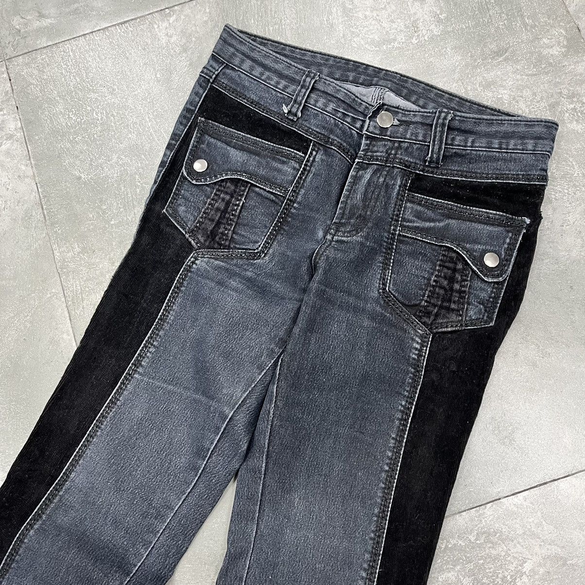 Japanese Brand Japanese Brand mix Corduroy Flared Jeans Size US 28 / EU 44 - 7 Thumbnail