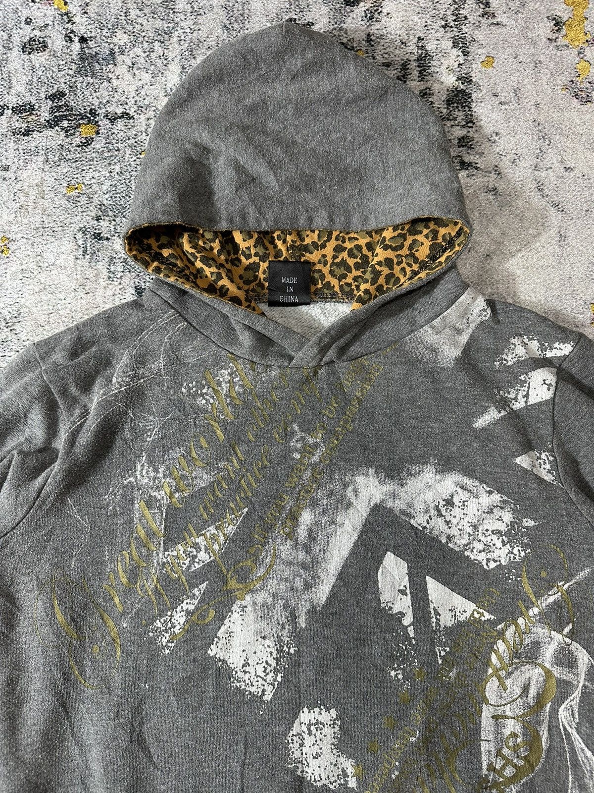 Hysteric Glamour DOPE HYPER ABSTRACT POEM LEOPARD HOODIE LGB STYLE Size US S / EU 44-46 / 1 - 3 Thumbnail