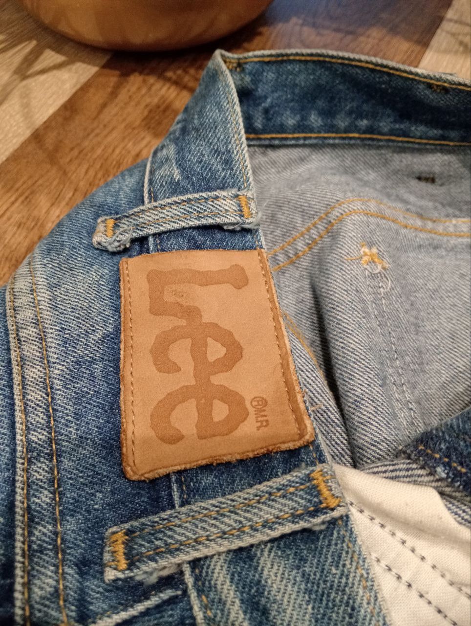 Lee RARE LEE RIDERS VINTAGE DENIM JEANS - SIZE 33x34 Size US 33 - 9 Thumbnail