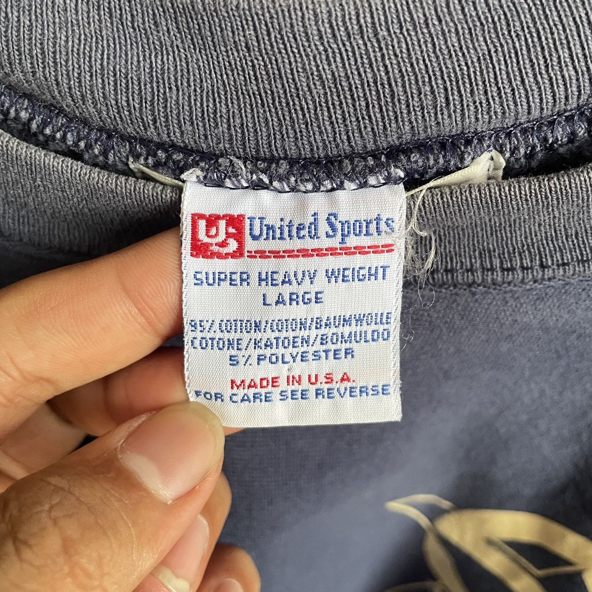 Vintage Vintage 56 Supernova Reverse Weave Crewneck Size US L / EU 52-54 / 3 - 5 Thumbnail