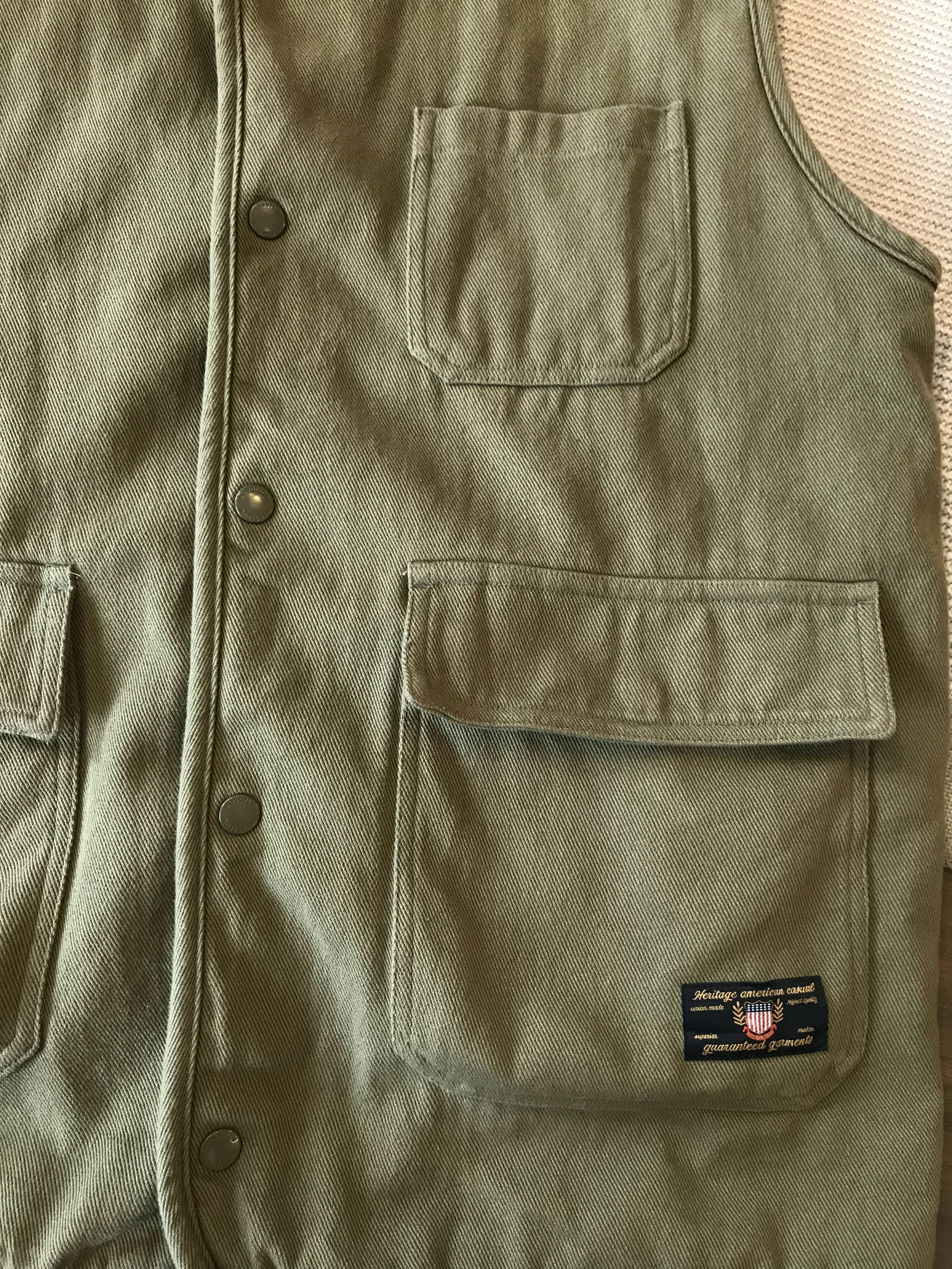 Japanese Brand Unionmade Vest - Reversible Size 46L - 4 Thumbnail