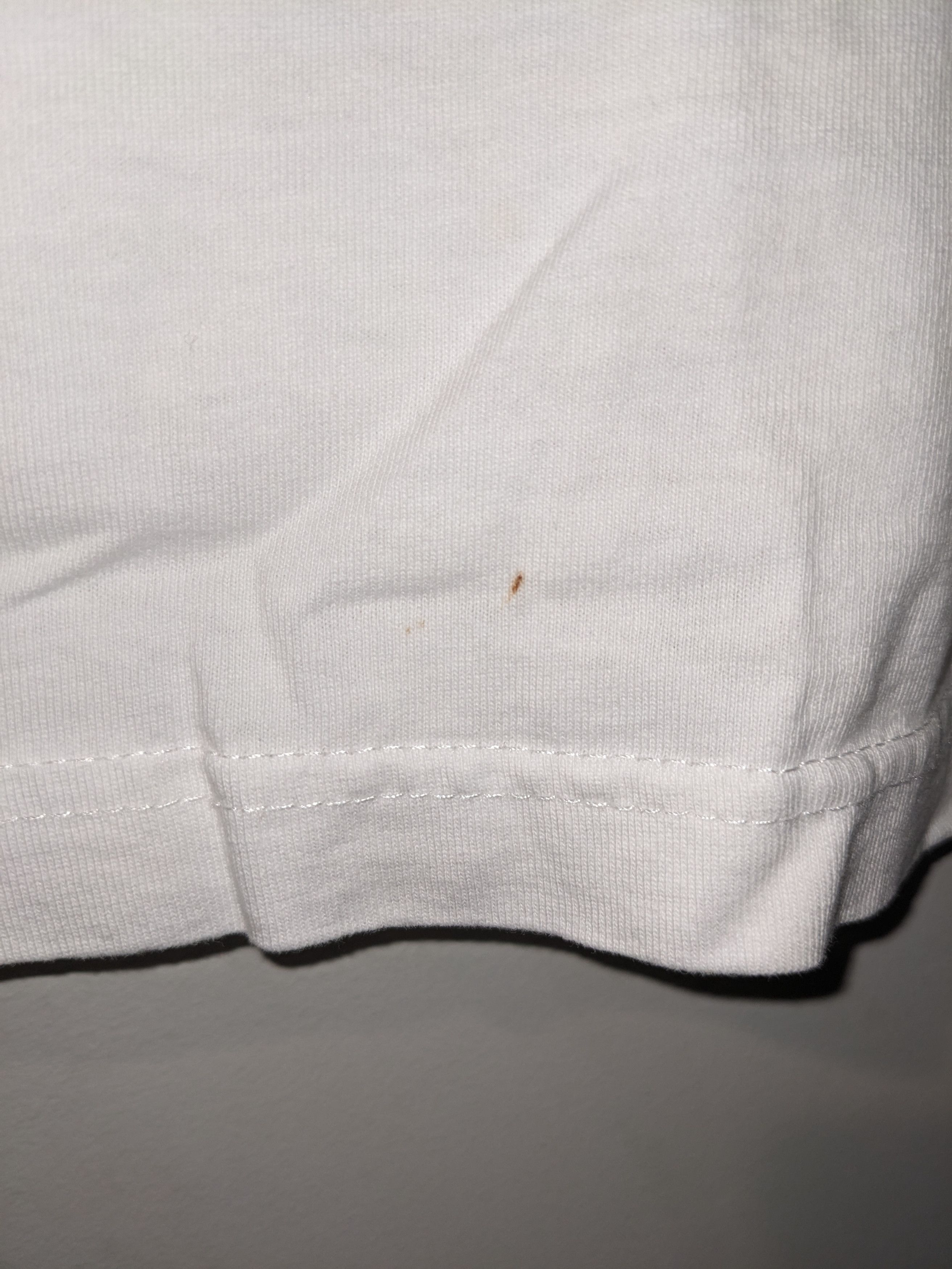 Nike × Vintage Vintage Y2K Nike Essential Mini Swoosh White Large T-Shirt Size US L / EU 52-54 / 3 - 6 Thumbnail