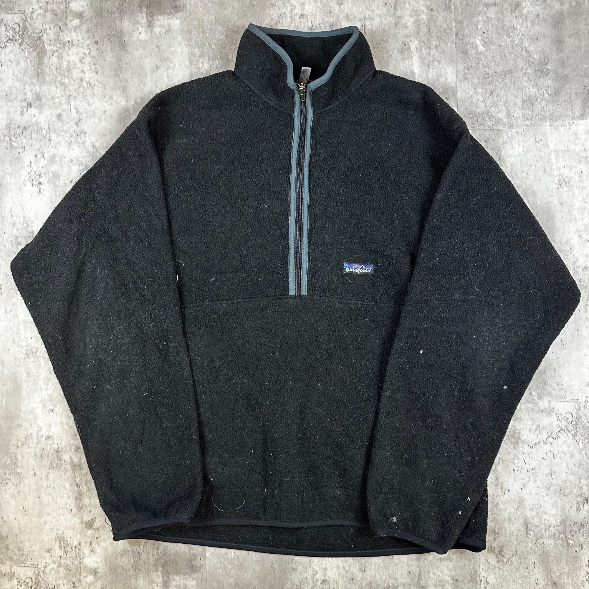 Patagonia Patagonia Synchilla Black Fleece Pullover Sweatshirt 1/4 Zip Size US XL / EU 56 / 4 - 1 Thumbnail