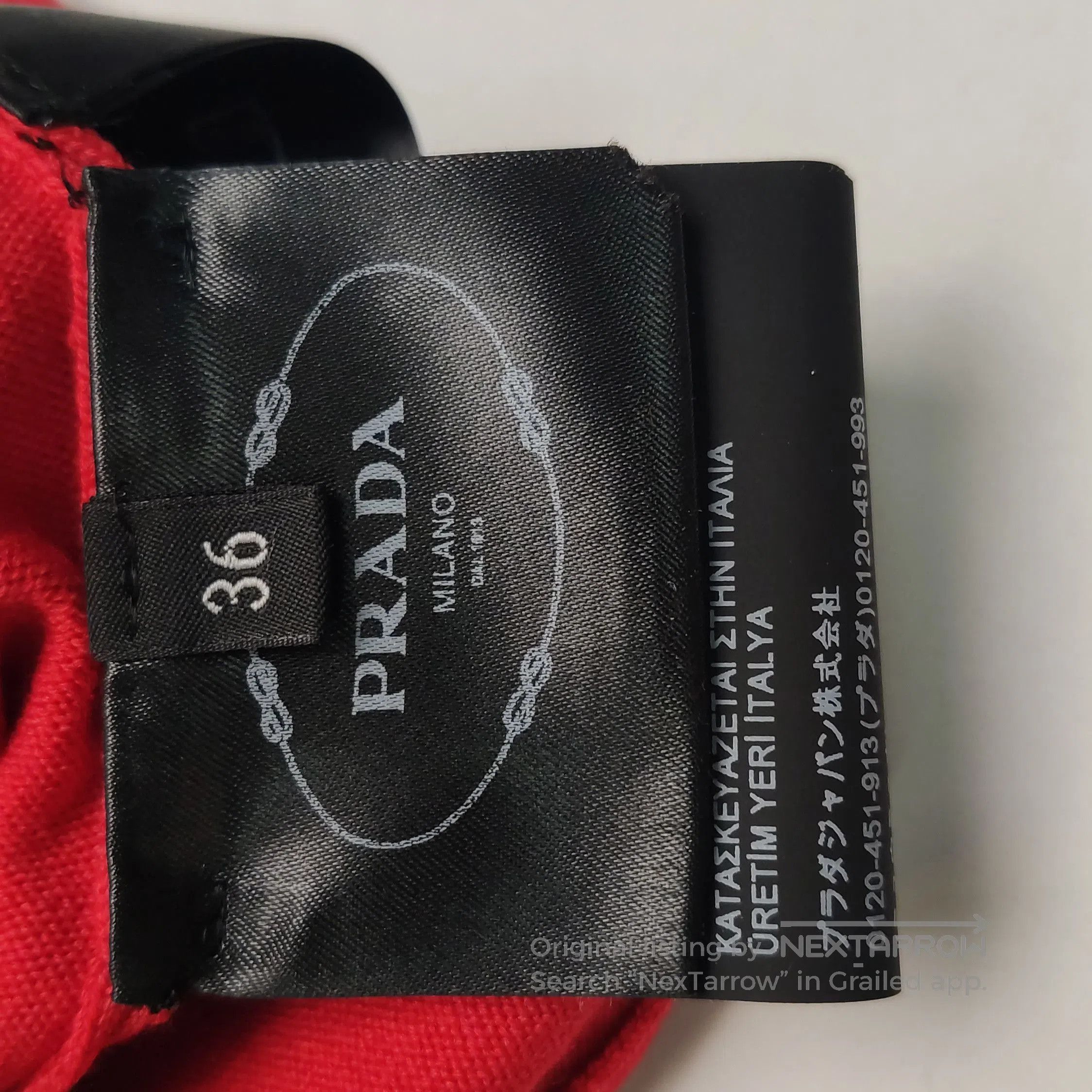 Prada Prada Red Wool Blend Turtleneck Sweater . Size XXS / US 00 / IT 34 - 8 Thumbnail