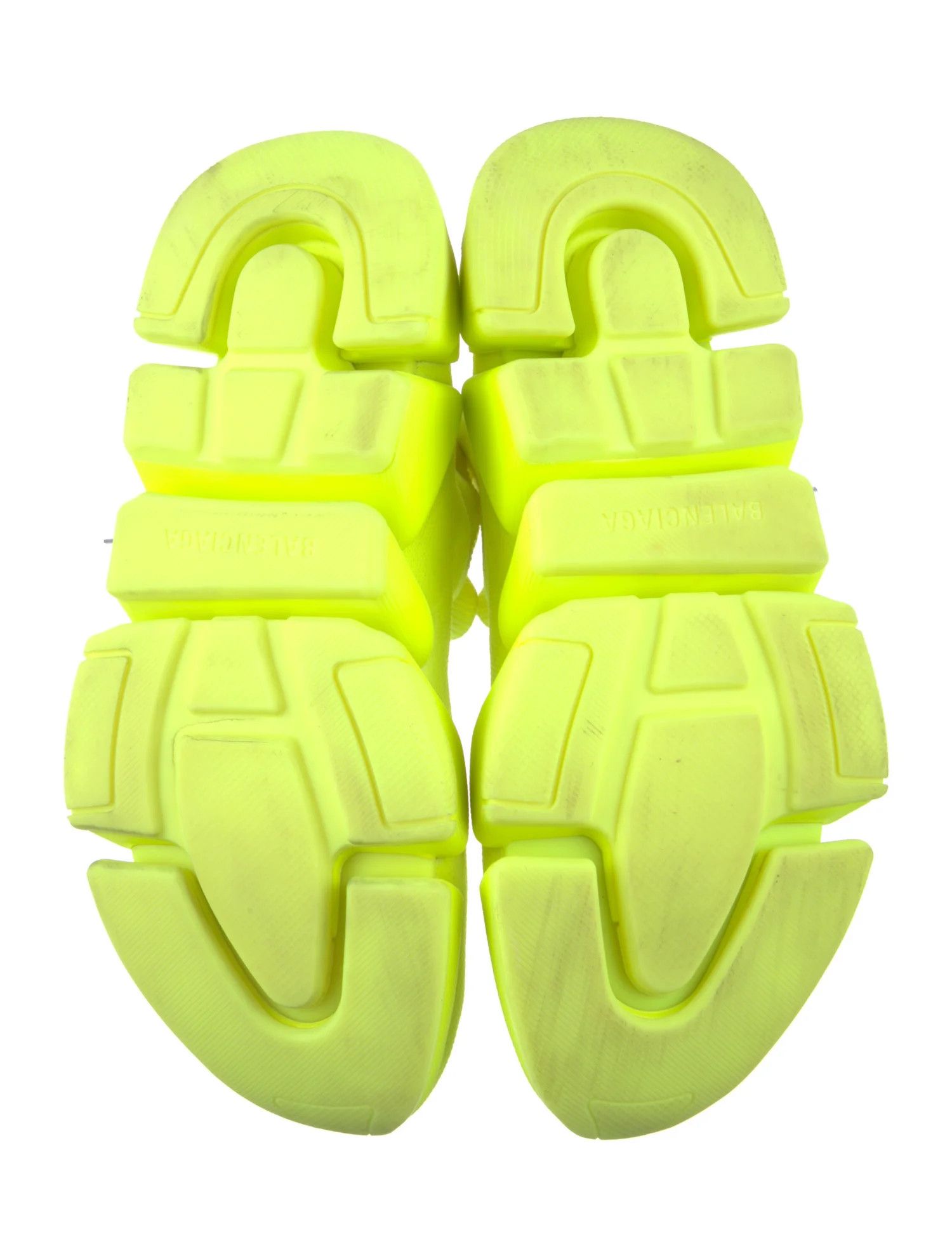 Balenciaga o1bcso1str1024 Speed 2.0 Recycled Knit Sneaker in Acid Lime Size US 12 / IT 42 - 5 Thumbnail