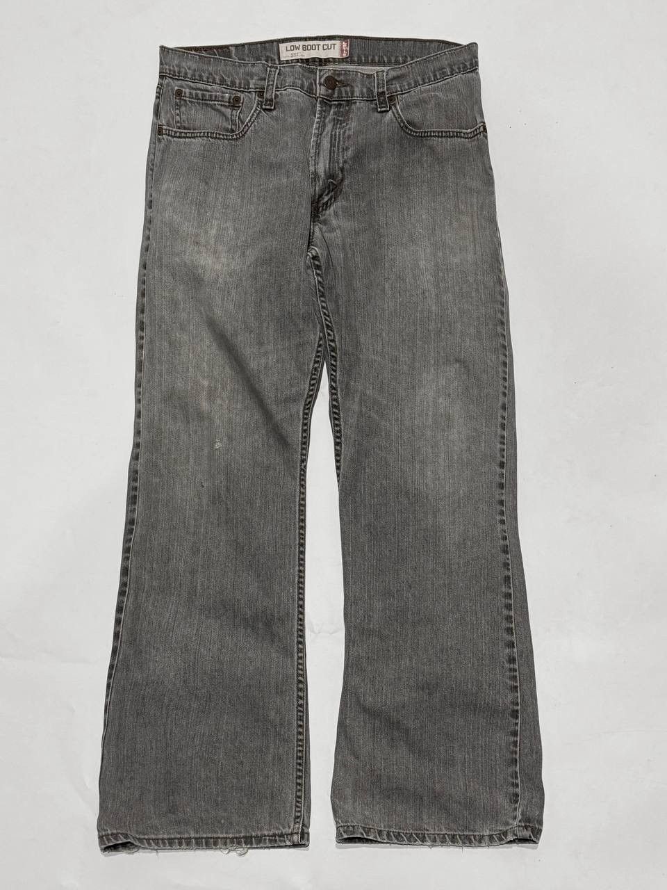 Levi's Levis Low BootCut Distressed Denim Size US 33 - 5 Thumbnail