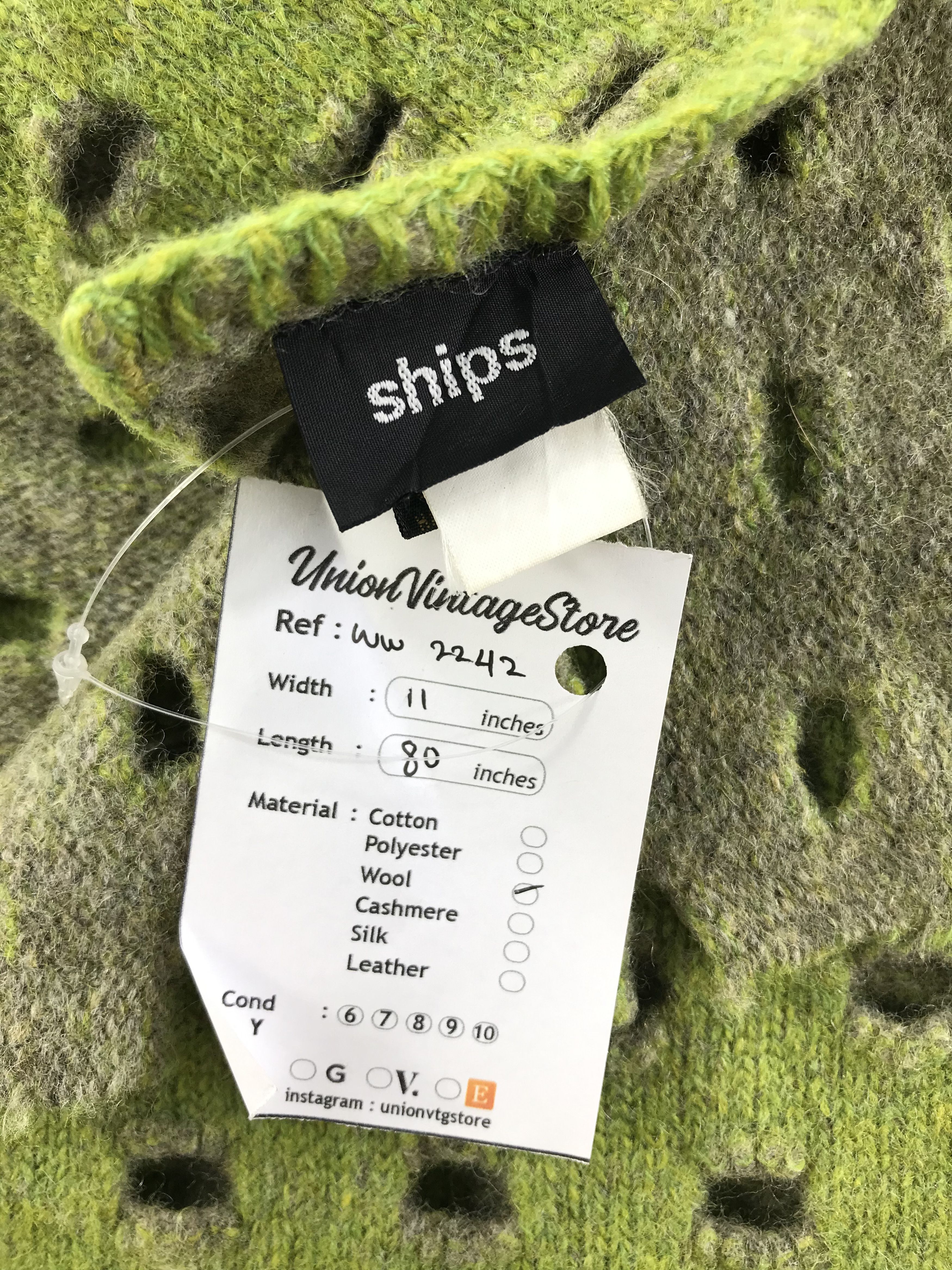 SHIPS × Vintage Ships Scarf / Muffler / Neckwear - WW2242 Size ONE SIZE - 4 Thumbnail