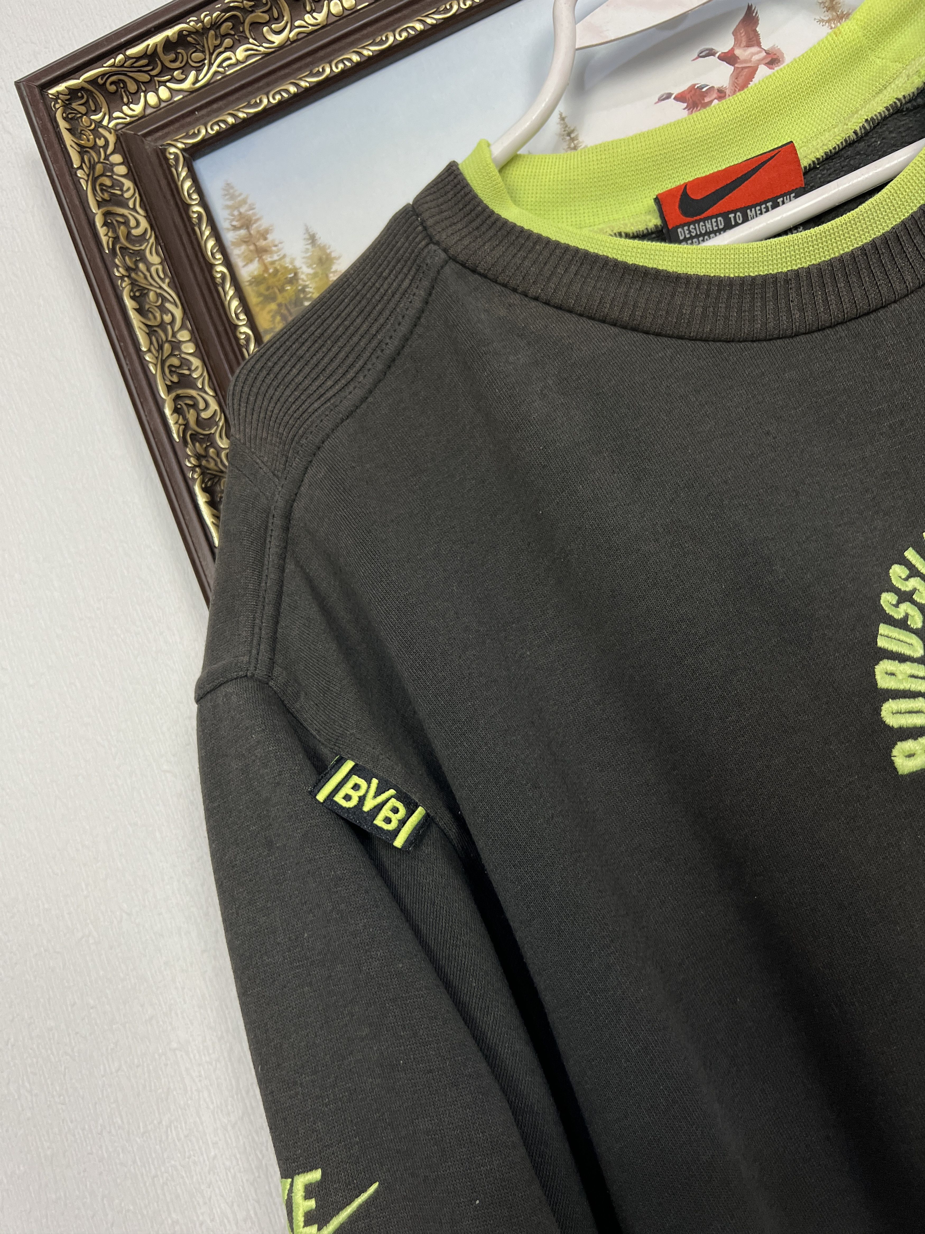 Nike Borussia Dortmund Football Sweatshirt Track Top Crewneck Size US M / EU 48-50 / 2 - 5 Thumbnail