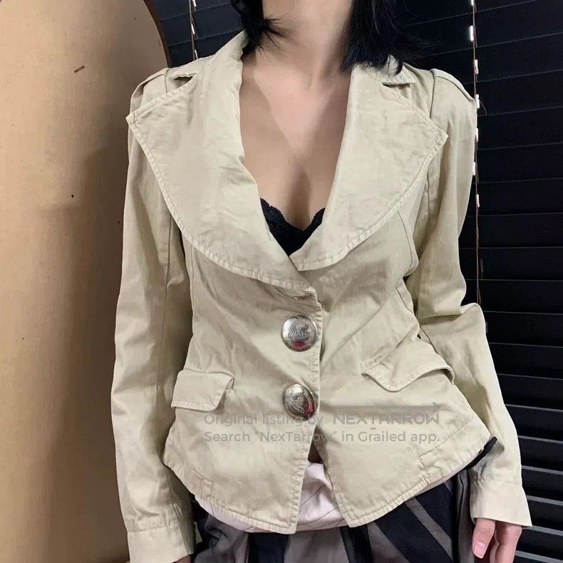 Vivienne Westwood Vivienne Westwood Drape Collar Jacket . Size US M / EU 48-50 / 2 - 1 Thumbnail