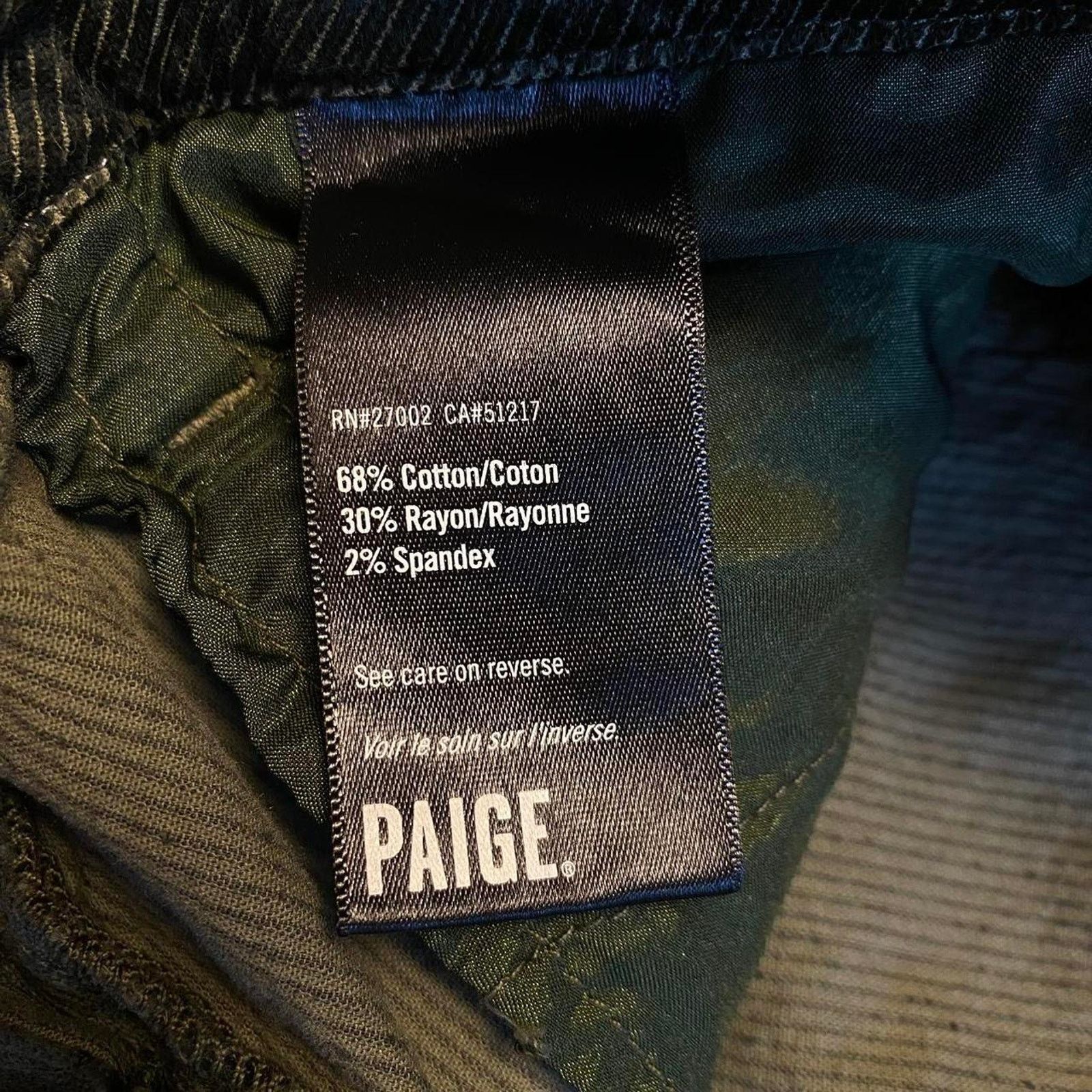 Anthropologie Anthropologie Paige Sutton Ultra High-Rise Corduroy Pants Size 27" / US 4 / IT 40 - 6 Thumbnail