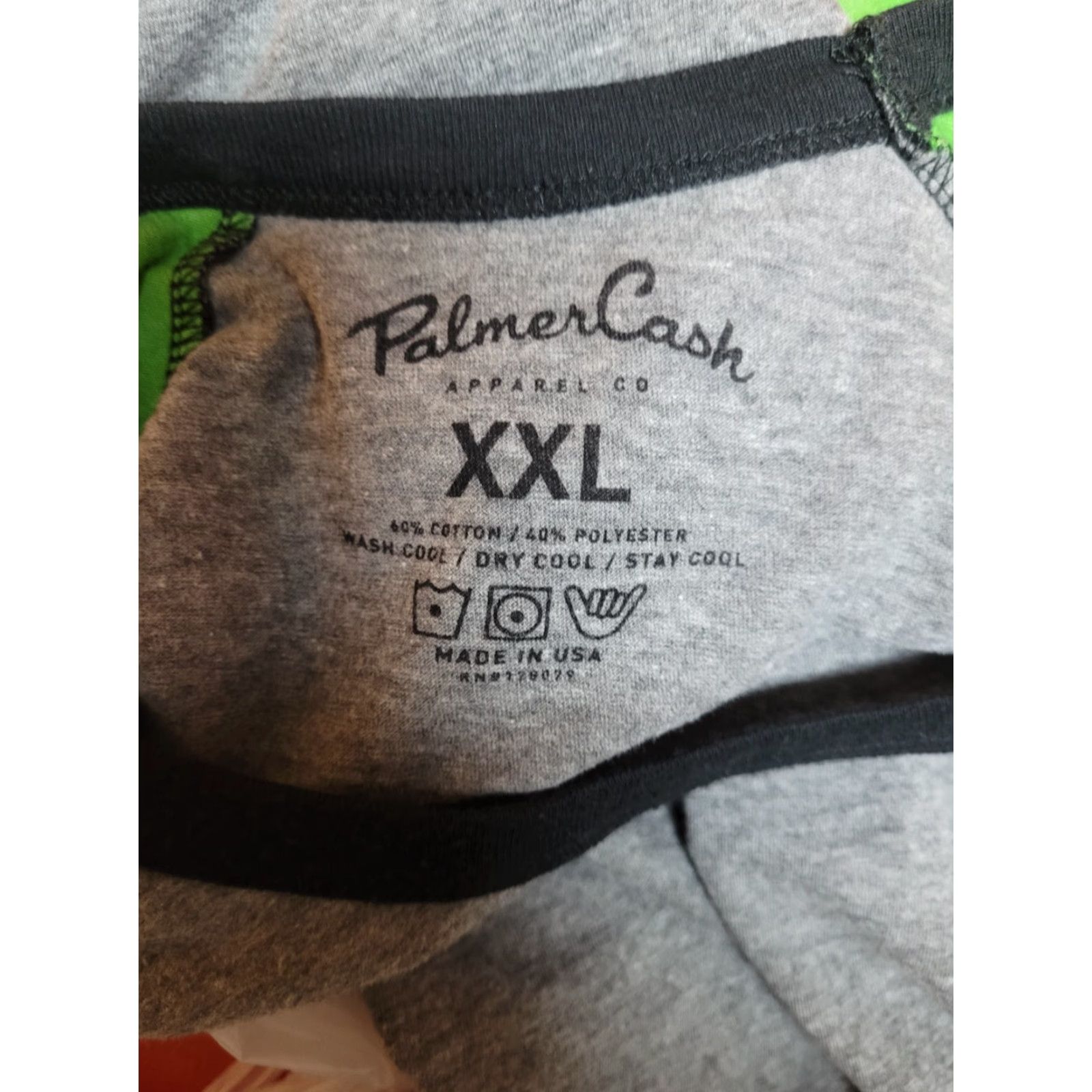 Barbarian Barbarian Brewing Beta Wolf Sour IPA Raglan T Shirt XL Gray Men Graphic Tee Cotton Blend Shirt Short Sleeve Crew Neck Palmer Cash Size US XL / EU 56 / 4 - 3 Thumbnail