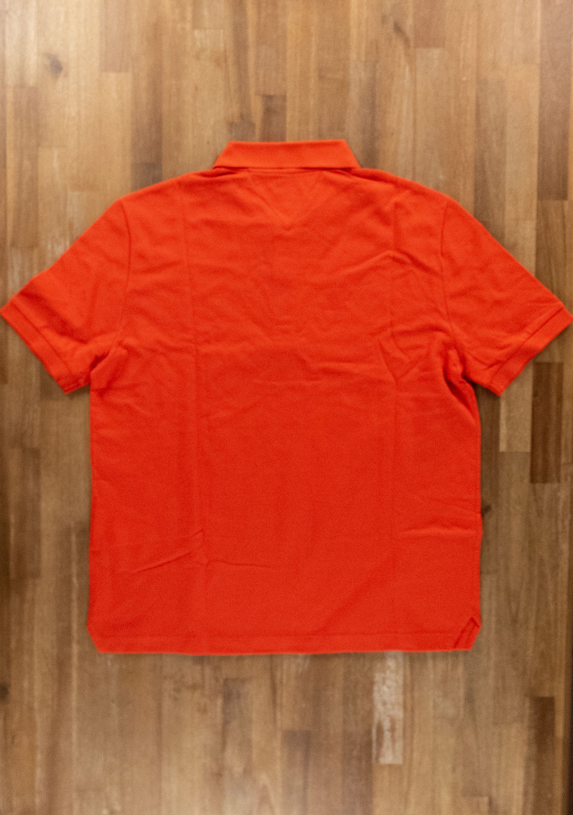 Bottega Veneta BOTTEGA VENETA solid orange pique cotton polo shirt Large q Size US L / EU 52-54 / 3 - 7 Thumbnail
