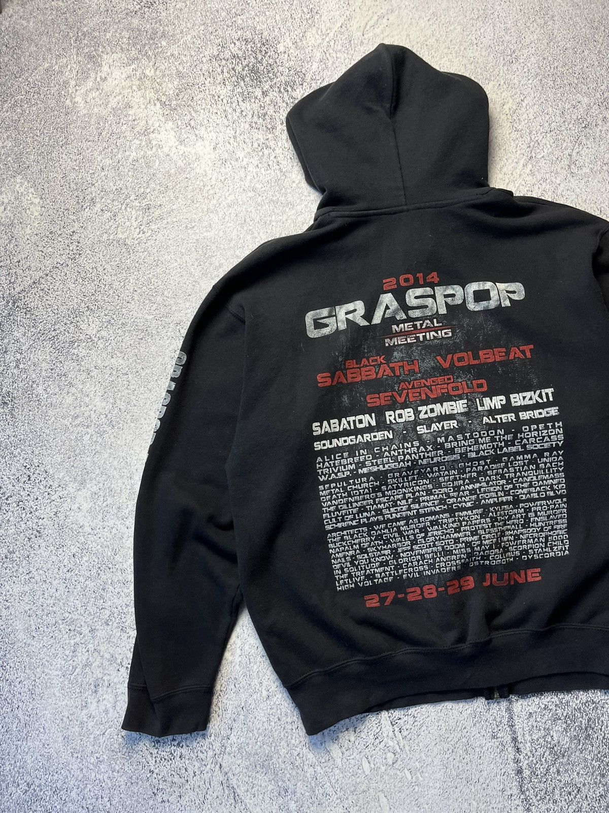 Vintage Vintage Graspop 2014 Metal Meeting Rock Size US L / EU 52-54 / 3 - 21 Thumbnail