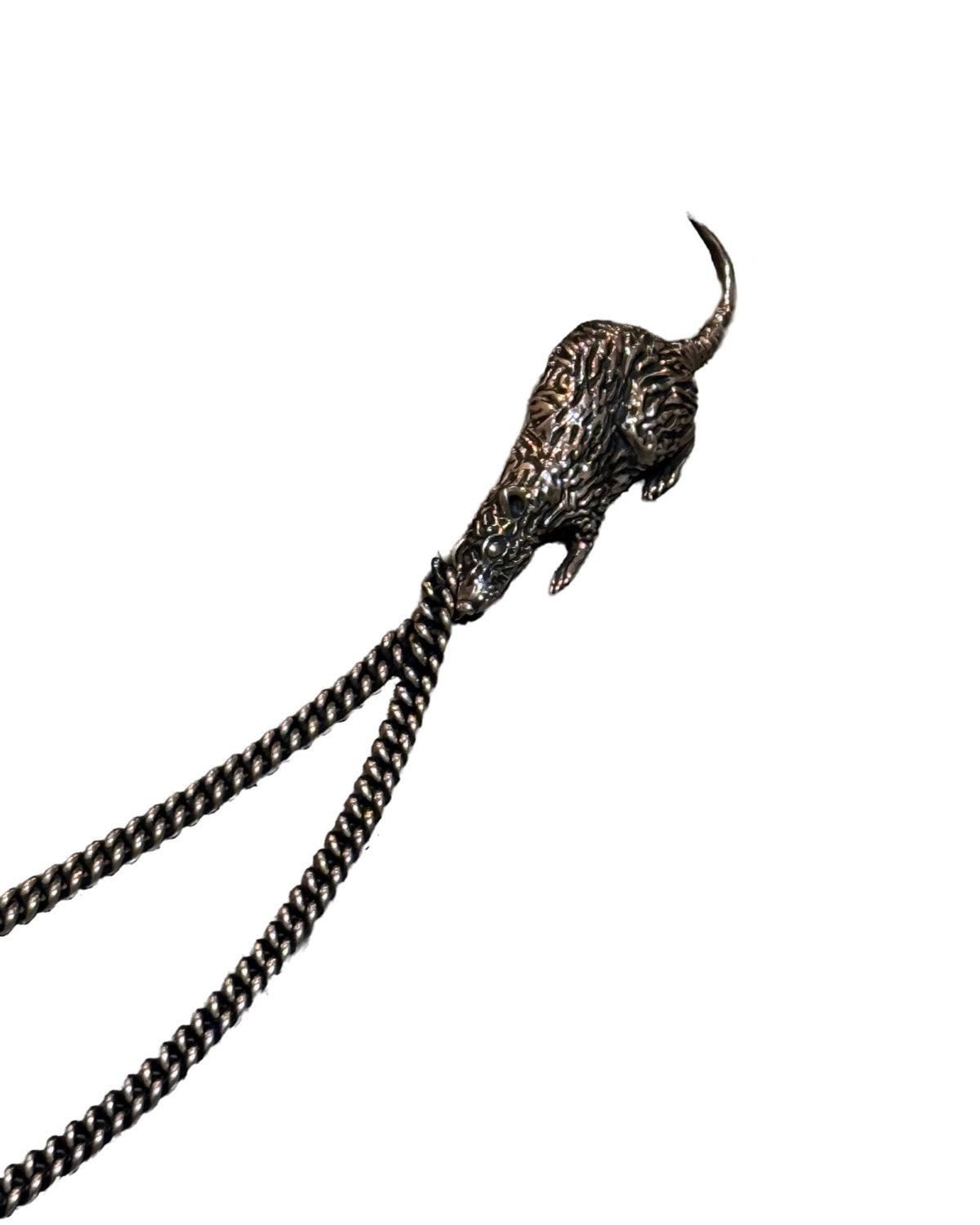 Enfants Riches Deprimes ERD .925 Rat Brooch Pins with chain Size ONE SIZE - 3 Thumbnail