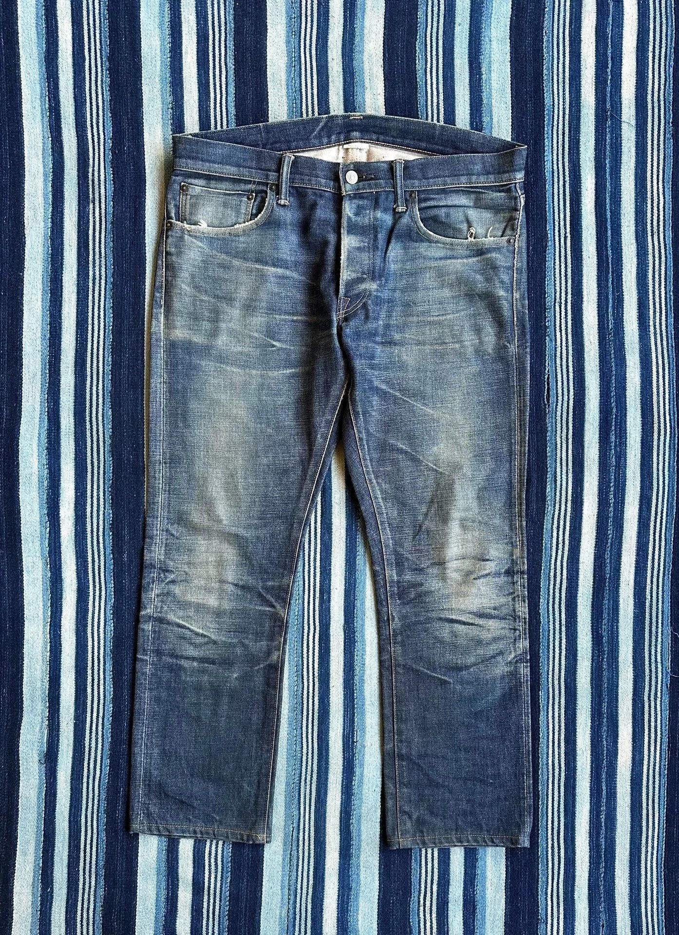 Fabric Brand & Co. Fabric Brand&Co Selvage PT 8/10 W33L30 Distressed Hemmed Size US 33 - 1 Thumbnail