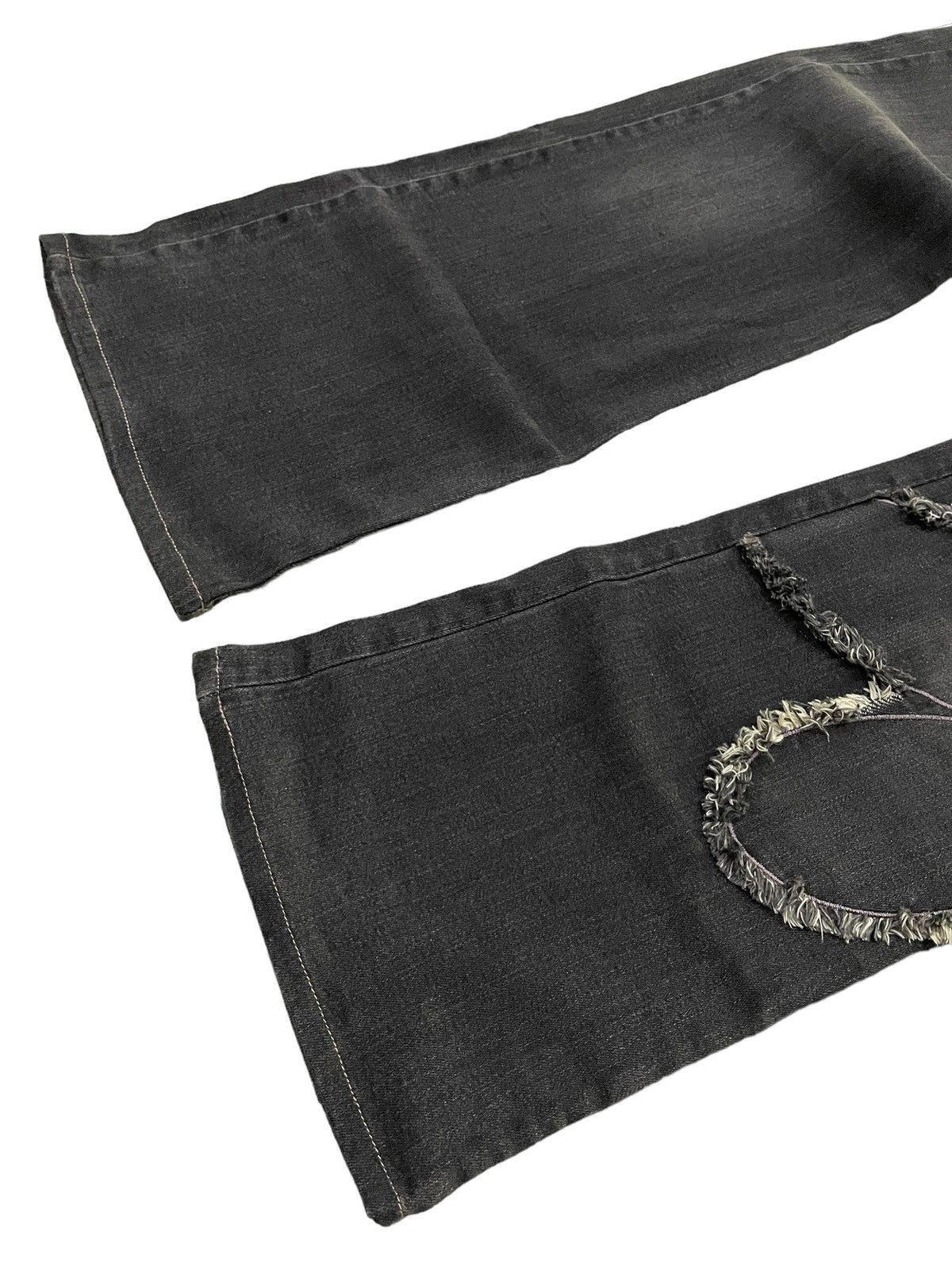 Hysteric Glamour × semanticdesign Emma James Distressed Frayed Art Flower Flower Jeans Size US 30 / EU 46 - 6 Thumbnail