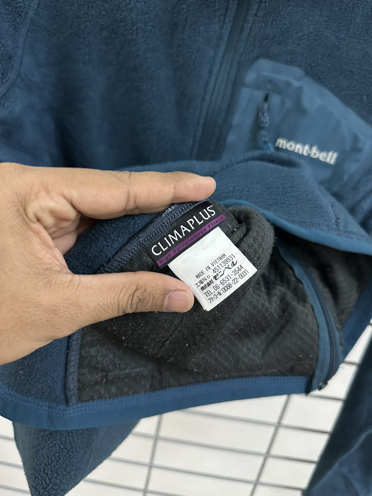 Japanese Brand × Montbell Montbell Climaplus High Performance Fleece Jacket Size M / US 6-8 / IT 42-44 - 7 Thumbnail