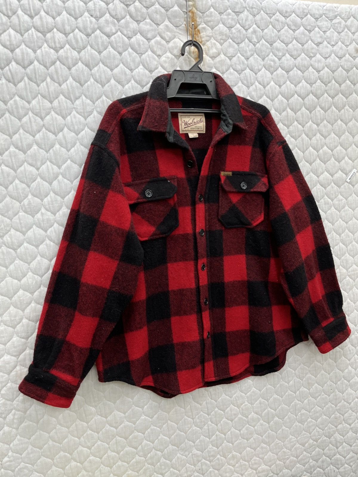 Vintage × Woolrich Woolen Mills 🔥🔥🔥STEALS VTG WOOLRICH RED TARTAN FLANEL/JACKET SHIRTS Size US L / EU 52-54 / 3 - 3 Thumbnail