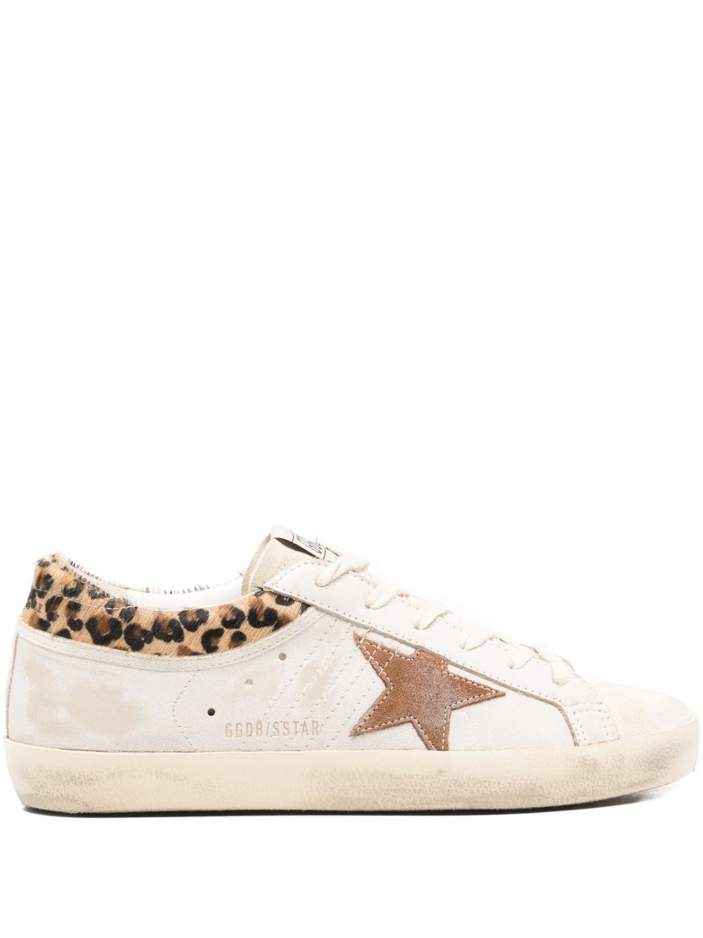 Golden Goose SUPER-STAR LEATHER SNEAKERS Size US 10 / IT 40 - 1 Thumbnail