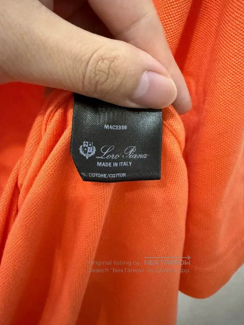 Loro Piana Loro Piana Men's Short Sleeve Polo. Size US L / EU 52-54 / 3 - 7 Thumbnail