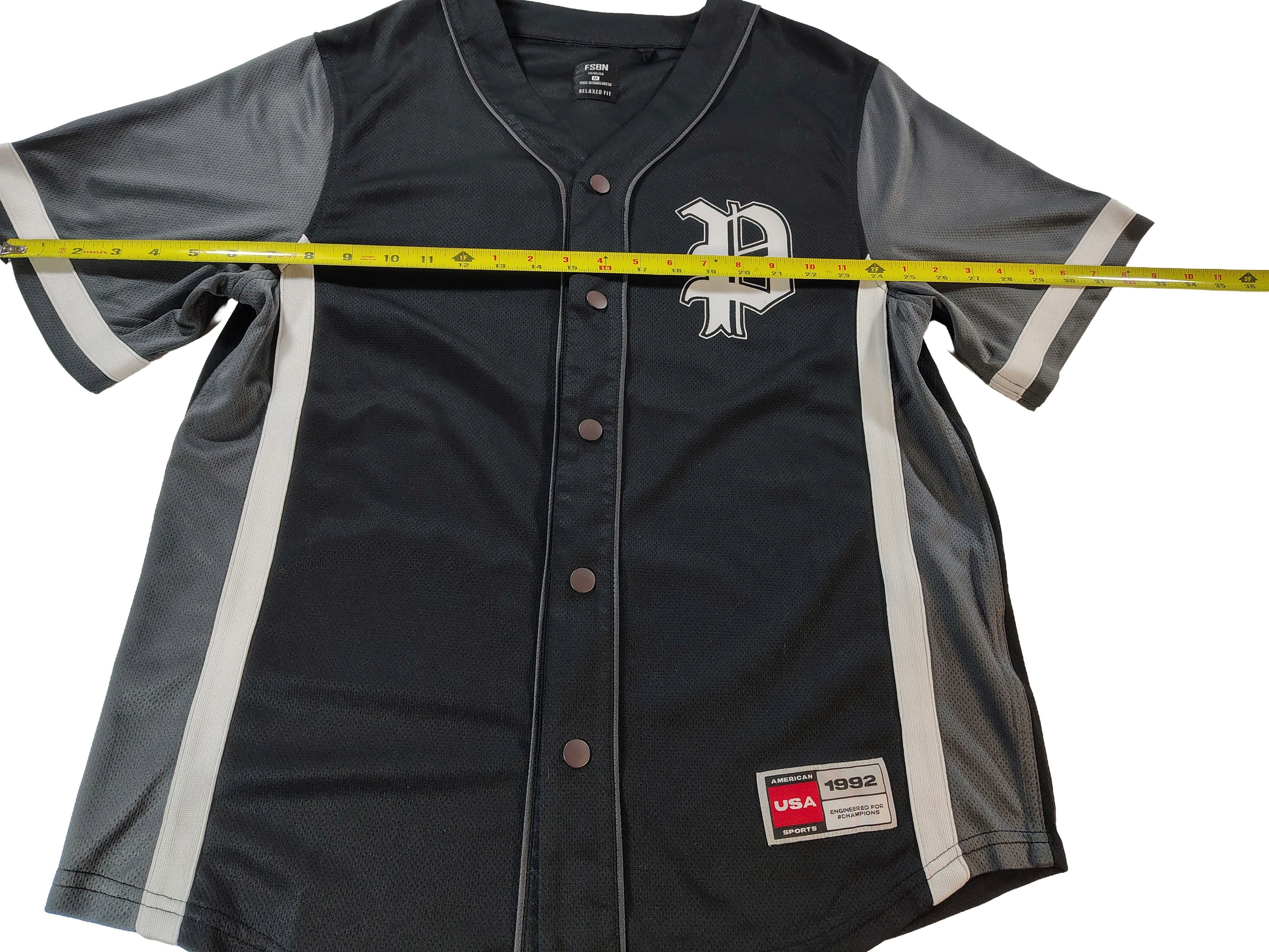 Other Men's Black Medium Generic Baseball Jersey Size US M / EU 48-50 / 2 - 3 Thumbnail