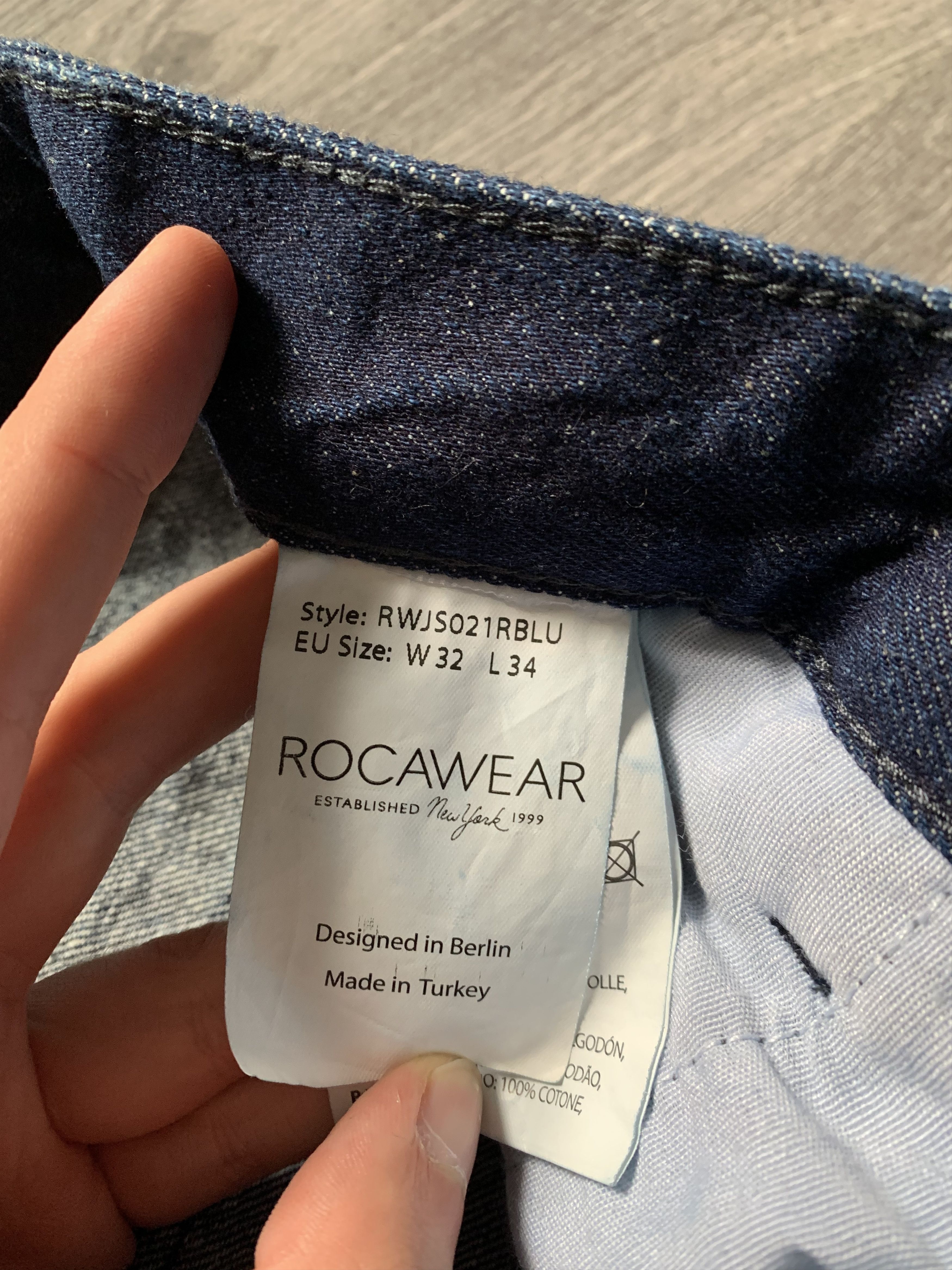 Rocawear Vintage Y2K Rocawear Hammer Antifit Baggy Rap Jeans Size US 32 / EU 48 - 6 Thumbnail