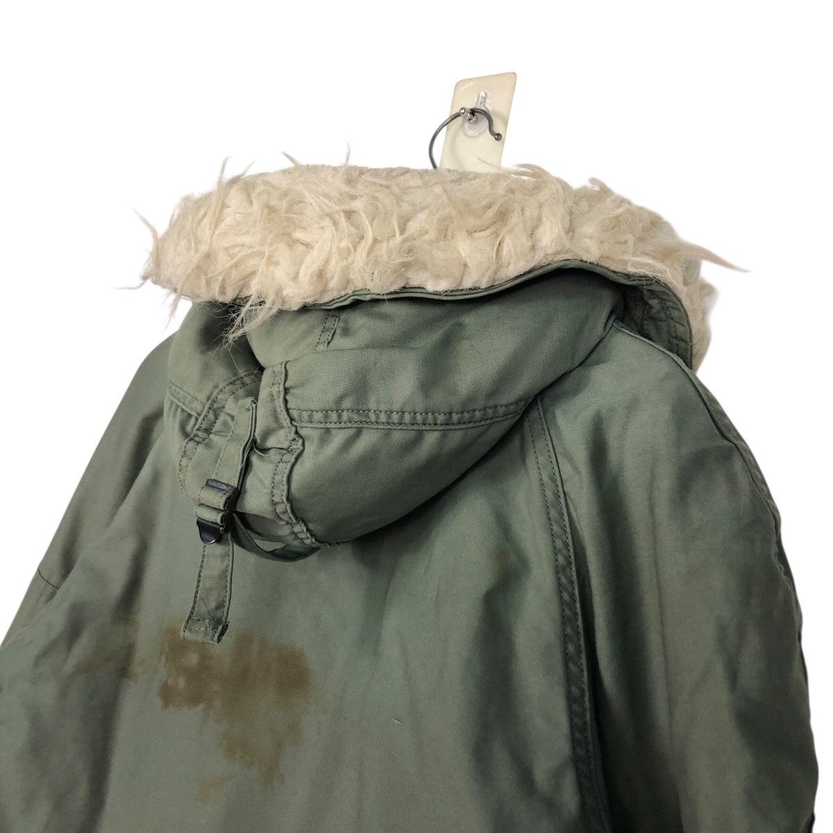 Vintage 📌Vintage Heavy Parka Jacket Military Scovill Zipper Usa Size US M / EU 48-50 / 2 - 11 Thumbnail