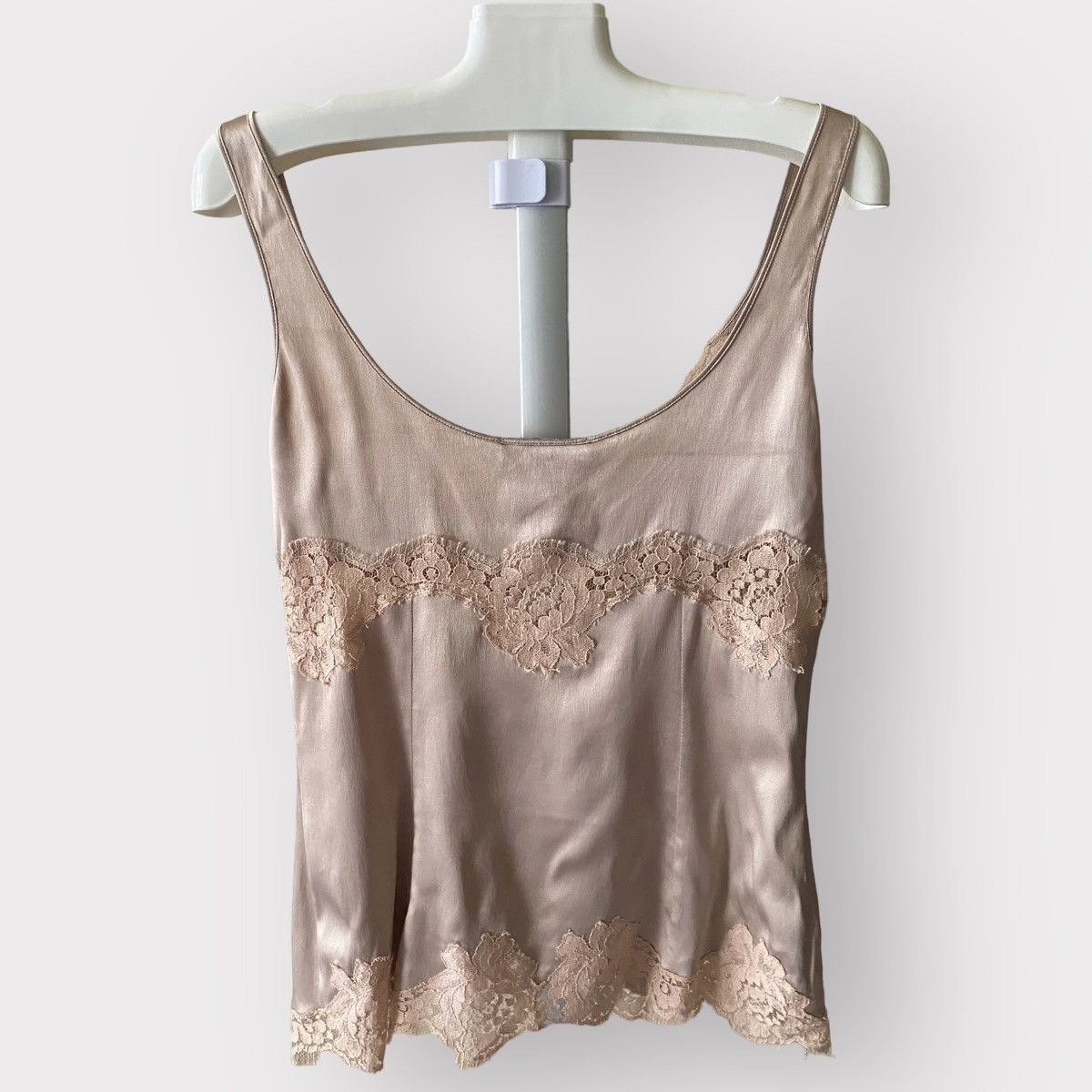 Dolce & Gabbana Dolce & Gabbana Lace Silk Camisole Top Size M / US 6-8 / IT 42-44 - 3 Thumbnail