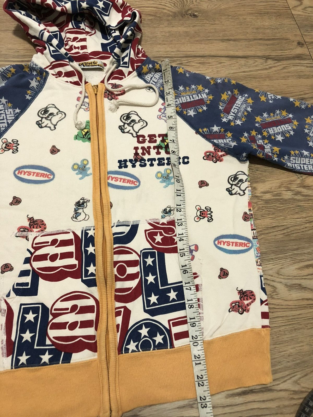 Hysteric Glamour Vintage Super Hysteric Glamour overprinted hoodie Size M / US 6-8 / IT 42-44 - 9 Thumbnail