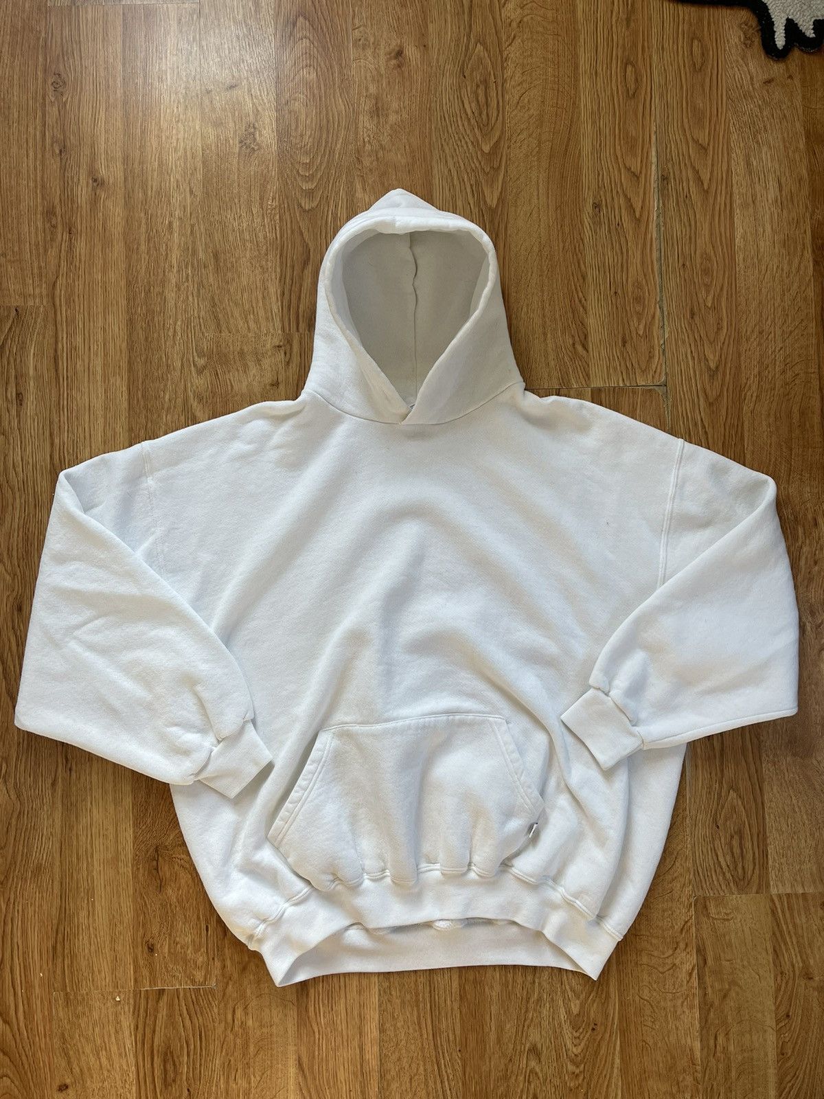 Image of Russell Athletic x Vintage White Russell Hoodie, Men's (Size XL)