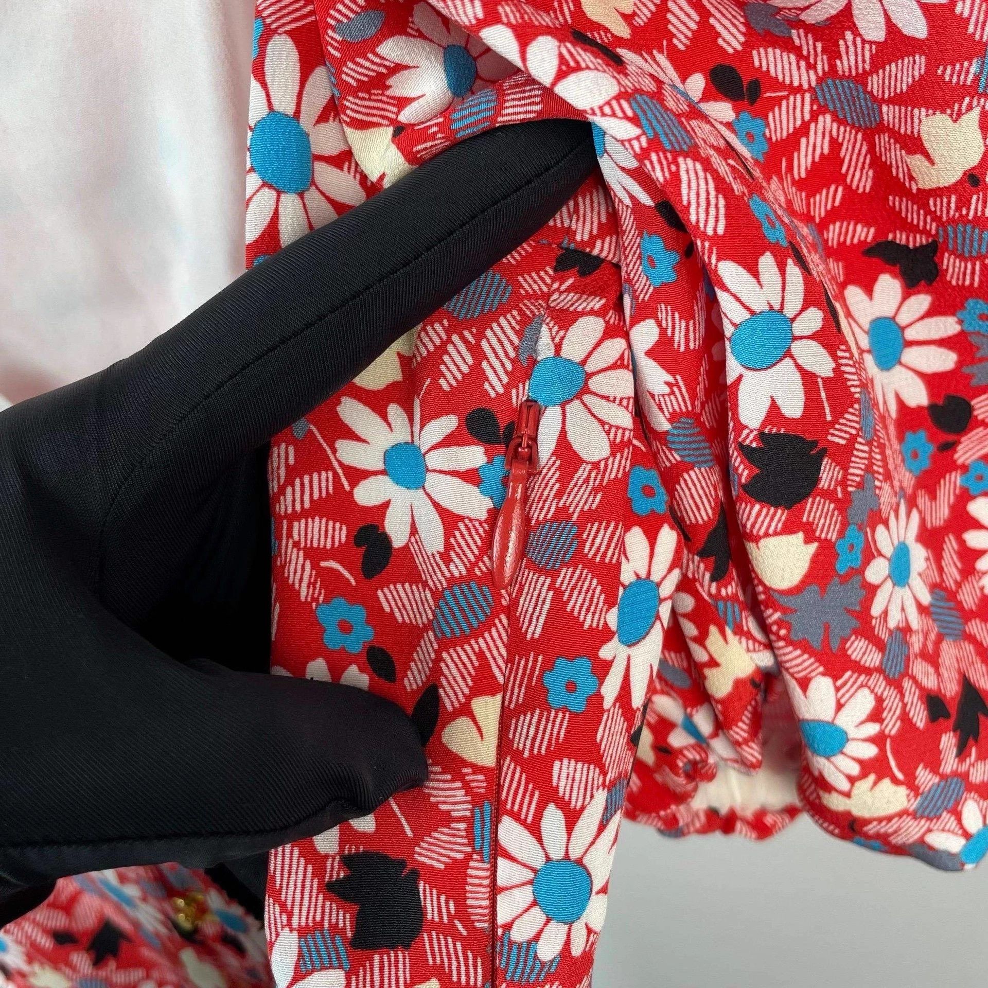 Miu Miu MIU MIU women's floral dress 36 Size XS / US 0-2 / IT 36-38 - 4 Thumbnail